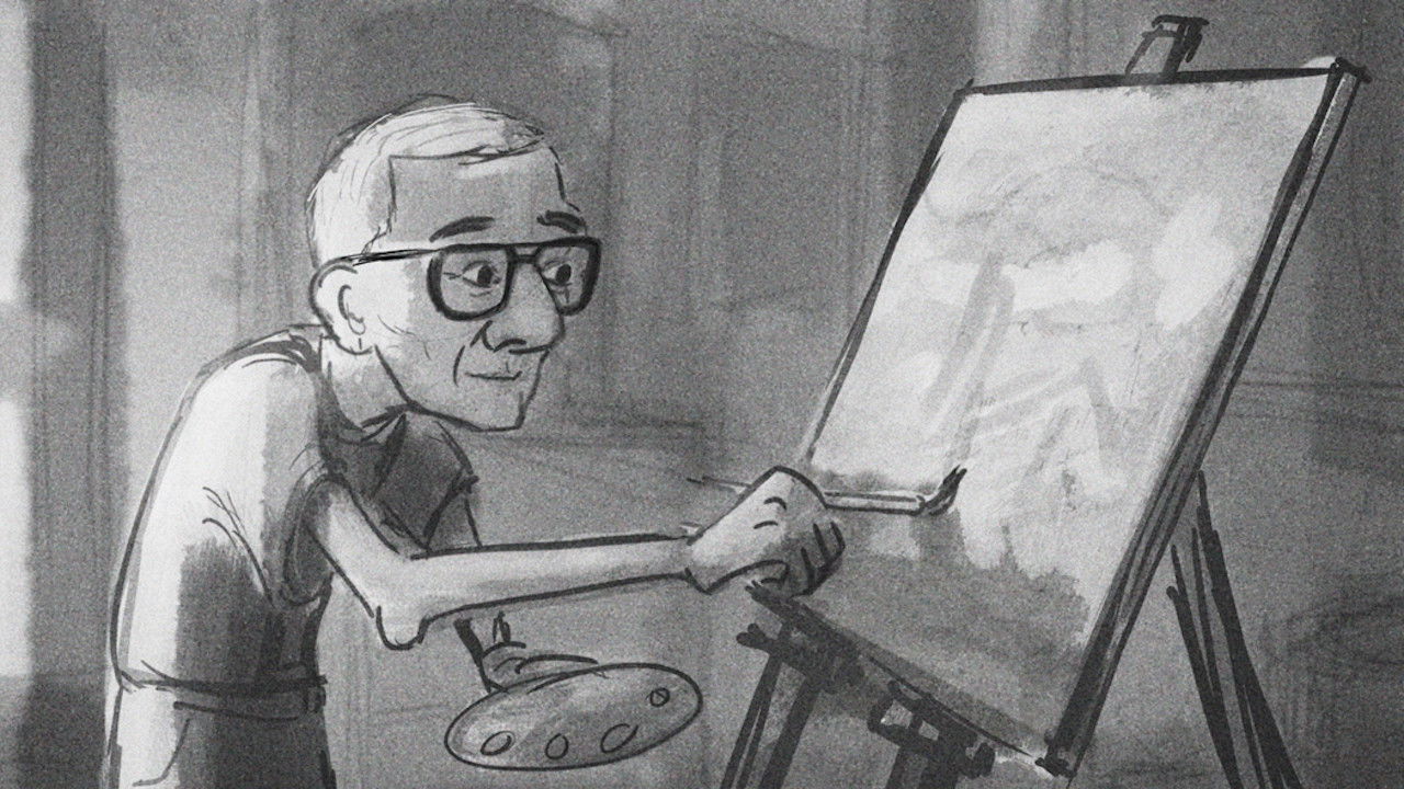 Backdrop for My Grandfather's Memory Book