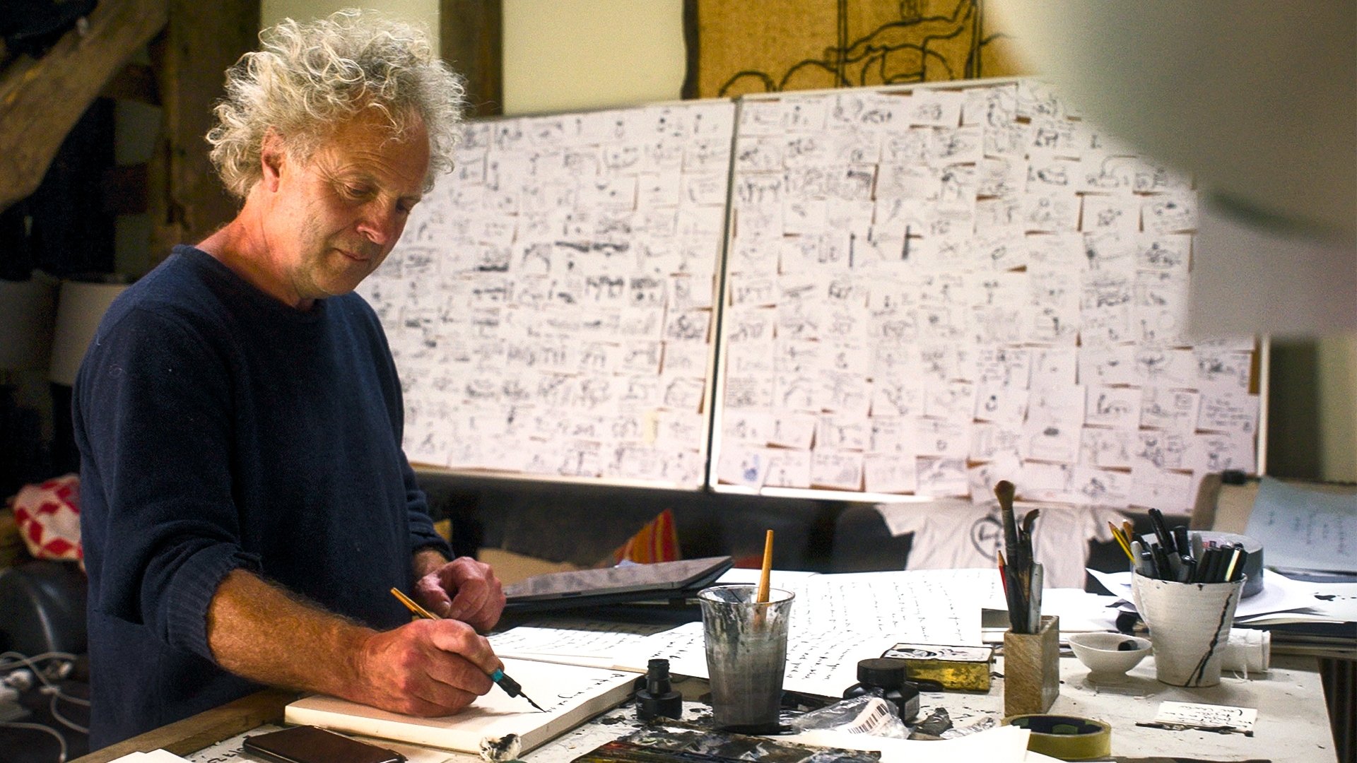 Backdrop for Charlie Mackesy: The Boy, the Mole, the Fox, the Horse and Me