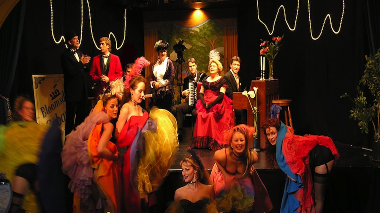 Backdrop for Bloomsday Cabaret