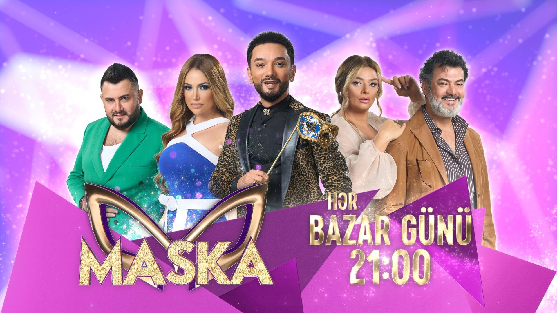 Backdrop for The Masked Singer Azerbaijan