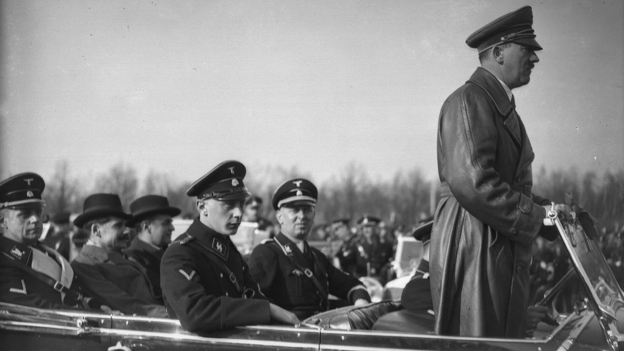 Backdrop for Nazi Underworld