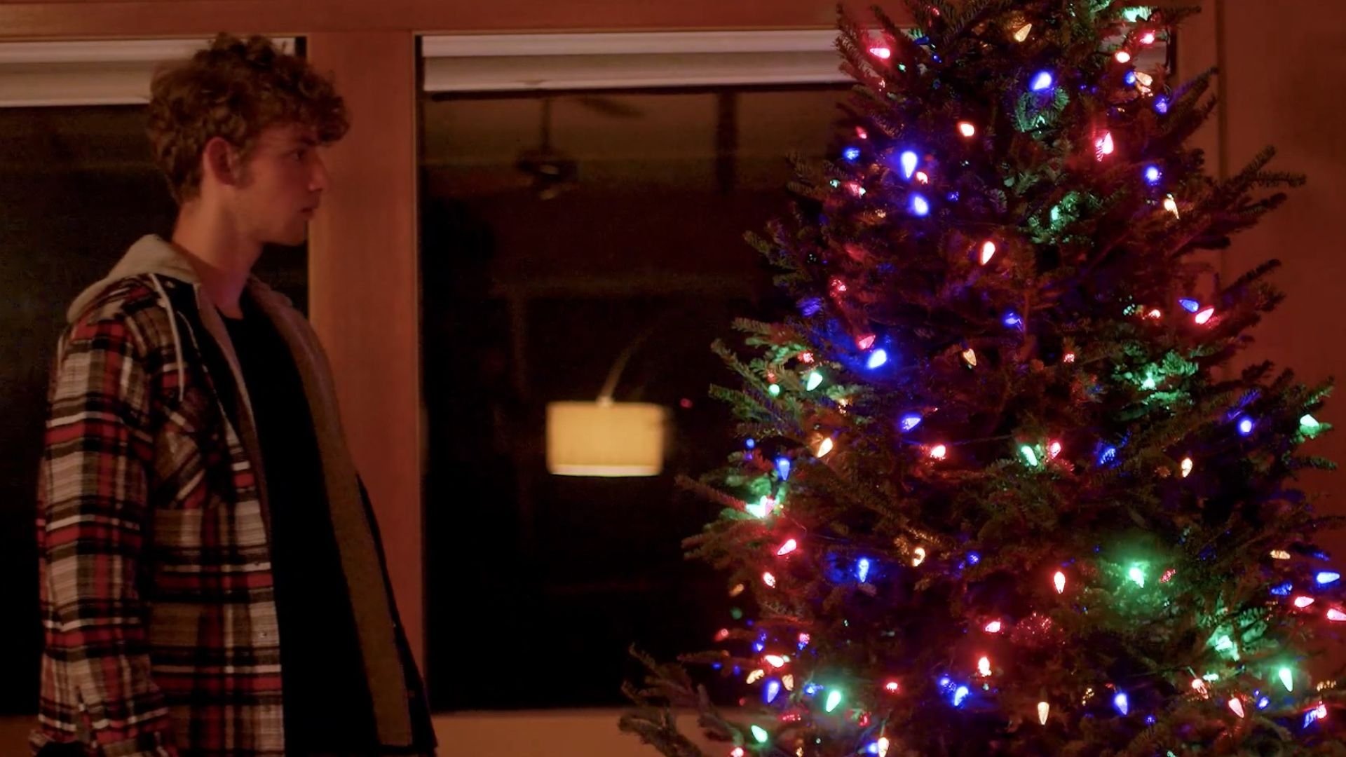 Backdrop for Red Lights and Blue