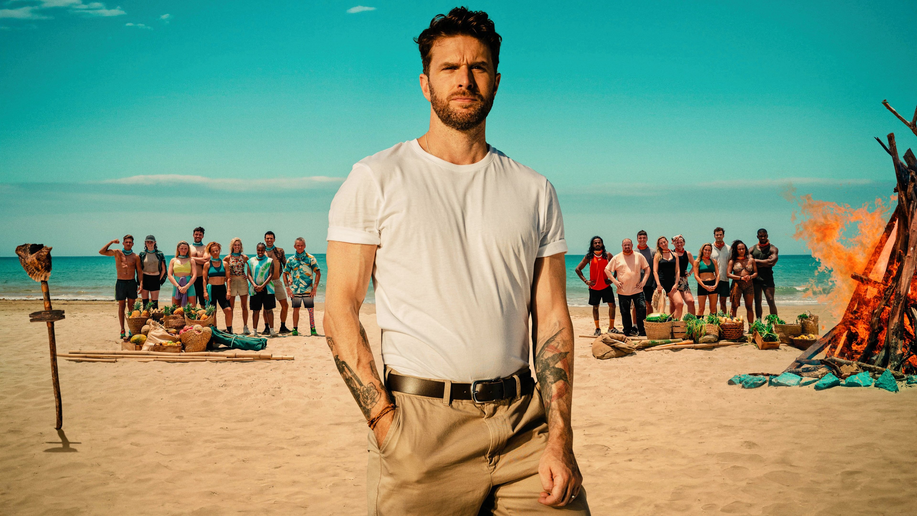 Backdrop for Survivor