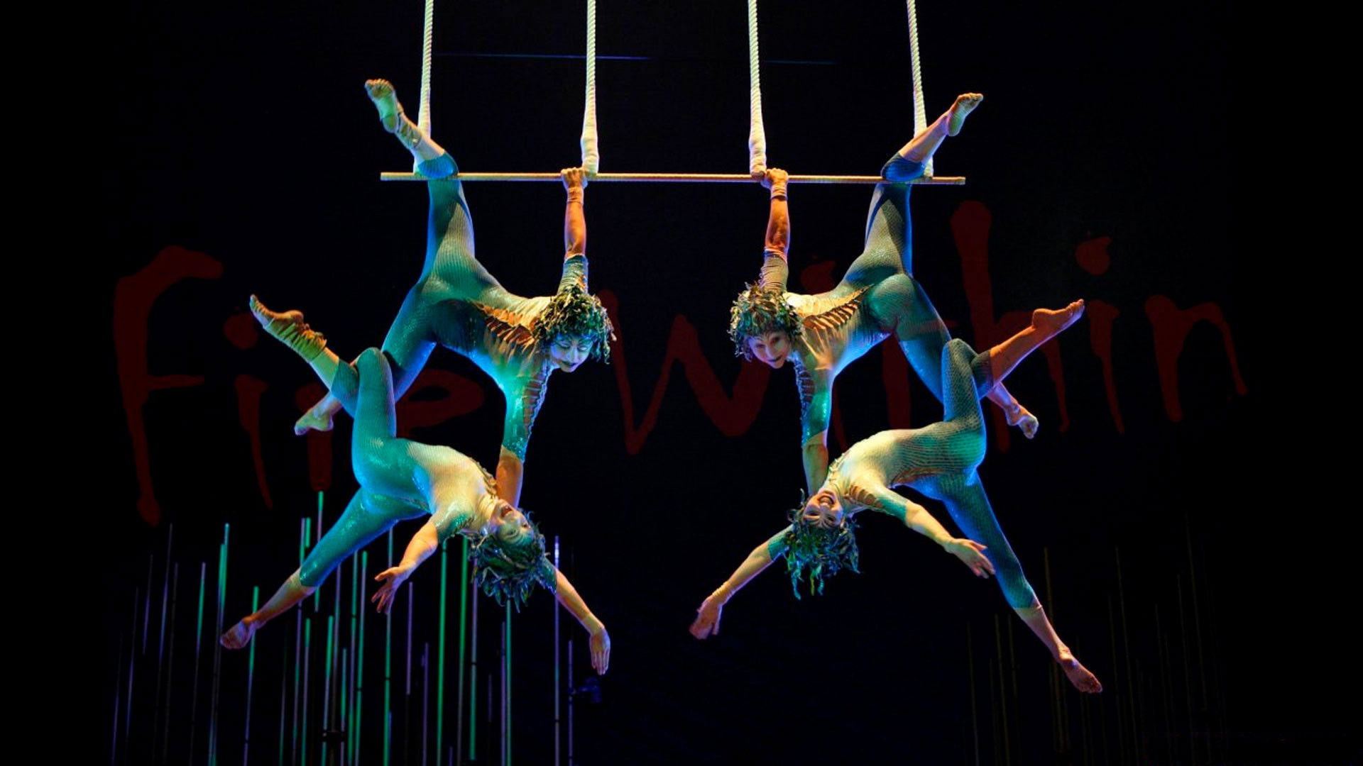 Backdrop for Cirque du Soleil: Fire Within