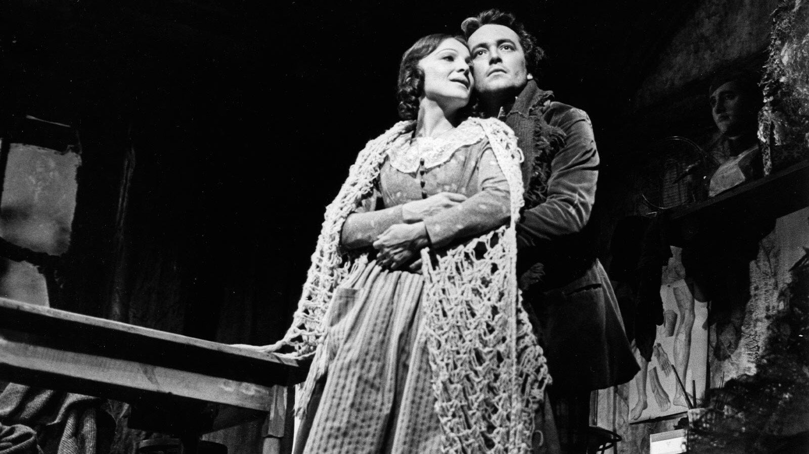 Backdrop for Puccini: La bohème