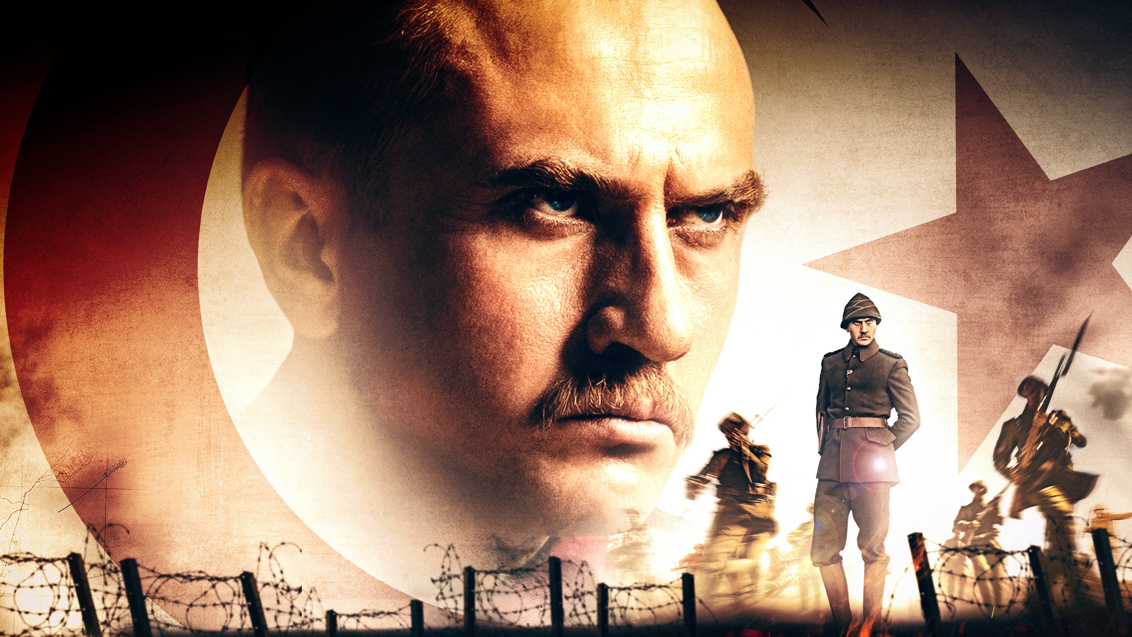 Backdrop for Atatürk II 1881 – 1919