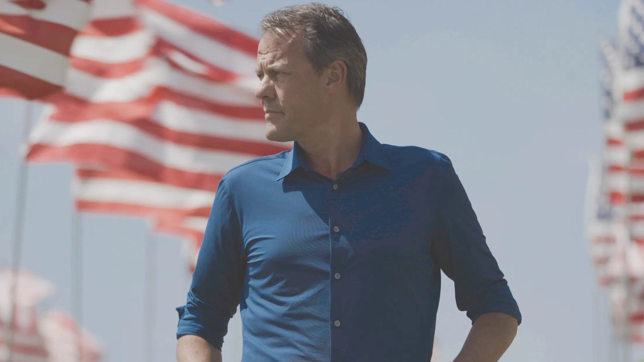 Backdrop for God, Jesus, Trump!