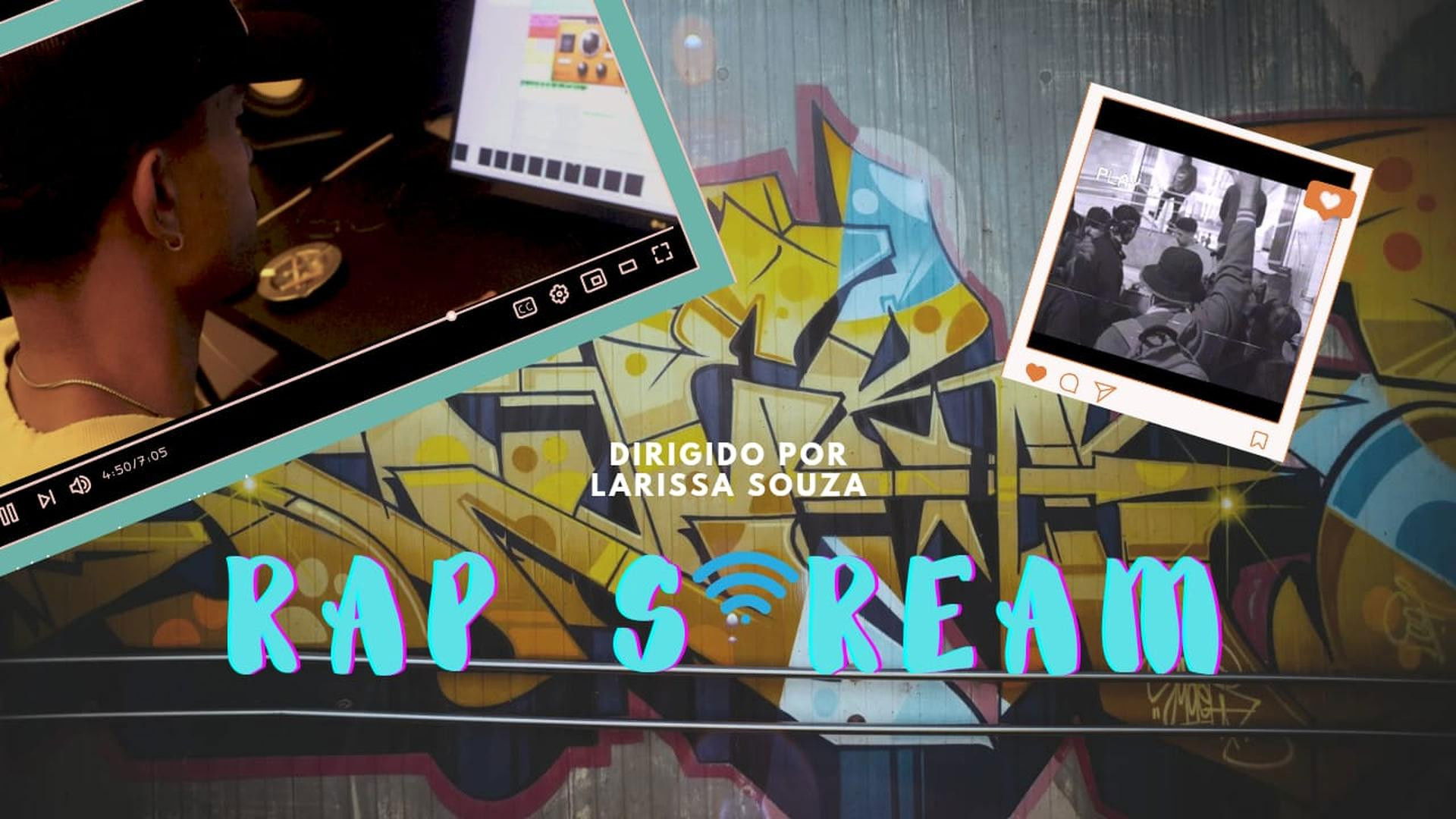 Backdrop for Rap Stream