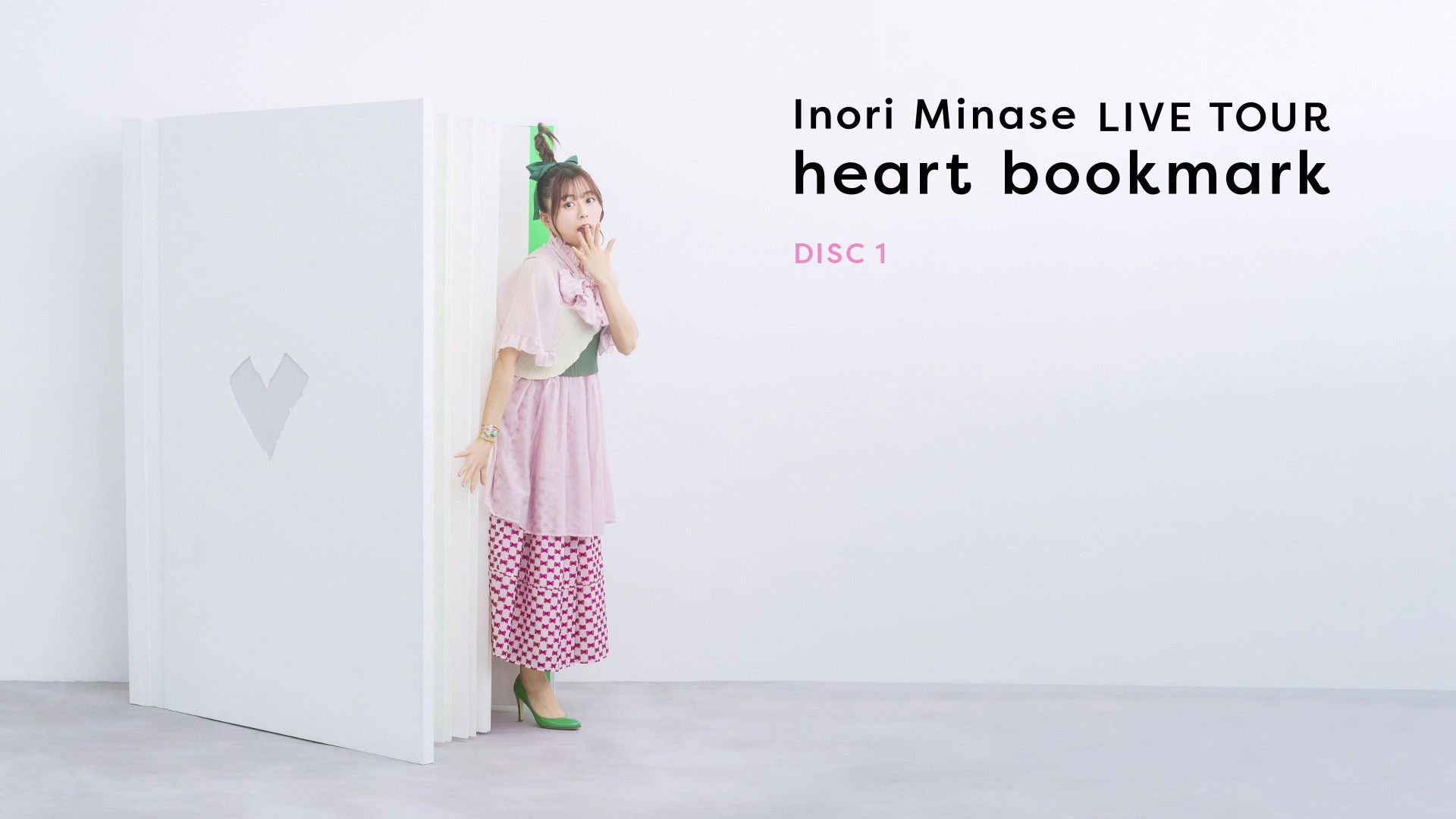 Backdrop for Inori Minase LIVE TOUR 2024 heart bookmark