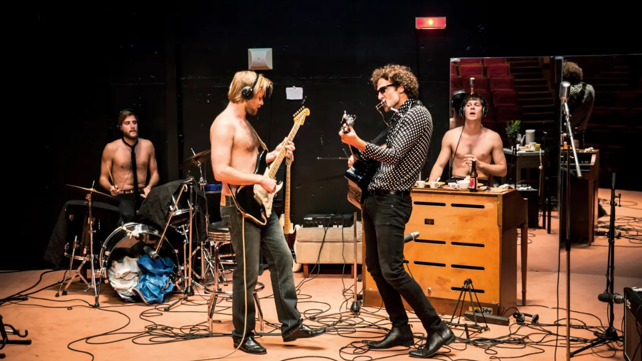 Backdrop for Comme une pierre qui roule : 1965, en studio avec Bob Dylan