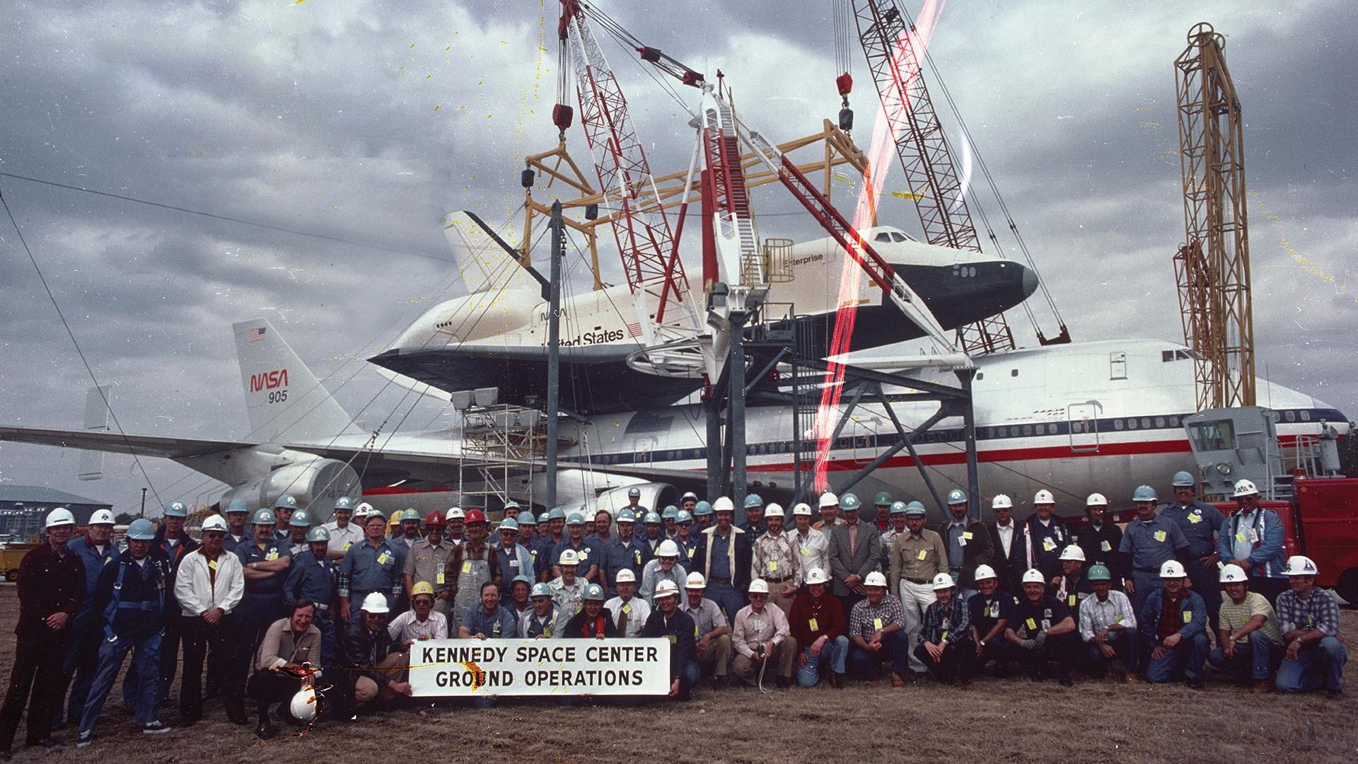 Backdrop for When We Were Shuttle