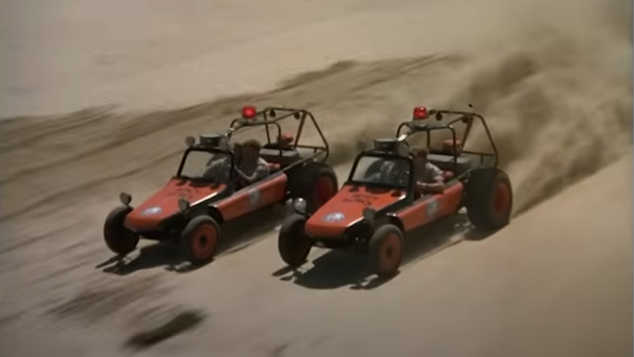 Backdrop for Beach Patrol