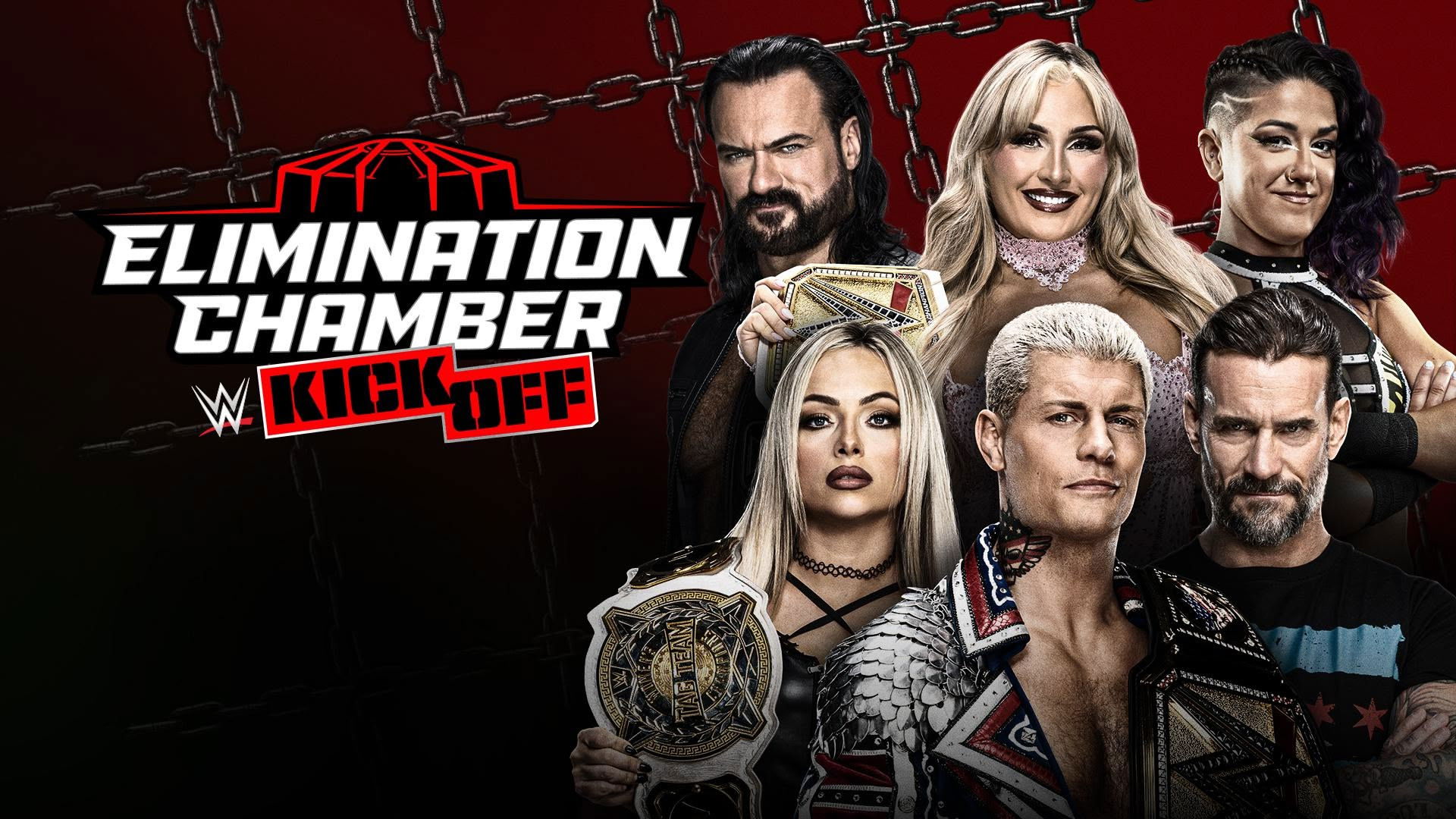 Backdrop for WWE Elimination Chamber 2025: Toronto - Kickoff