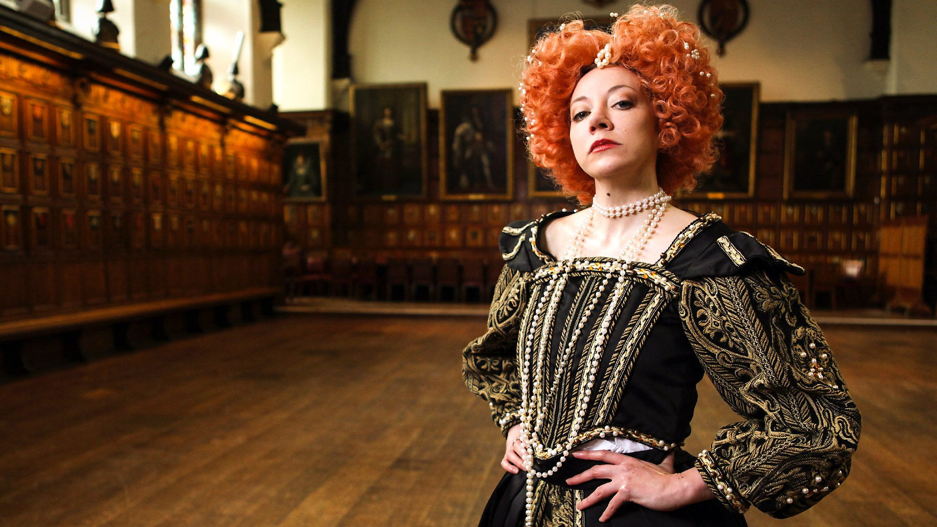 Backdrop for Cunk on Shakespeare