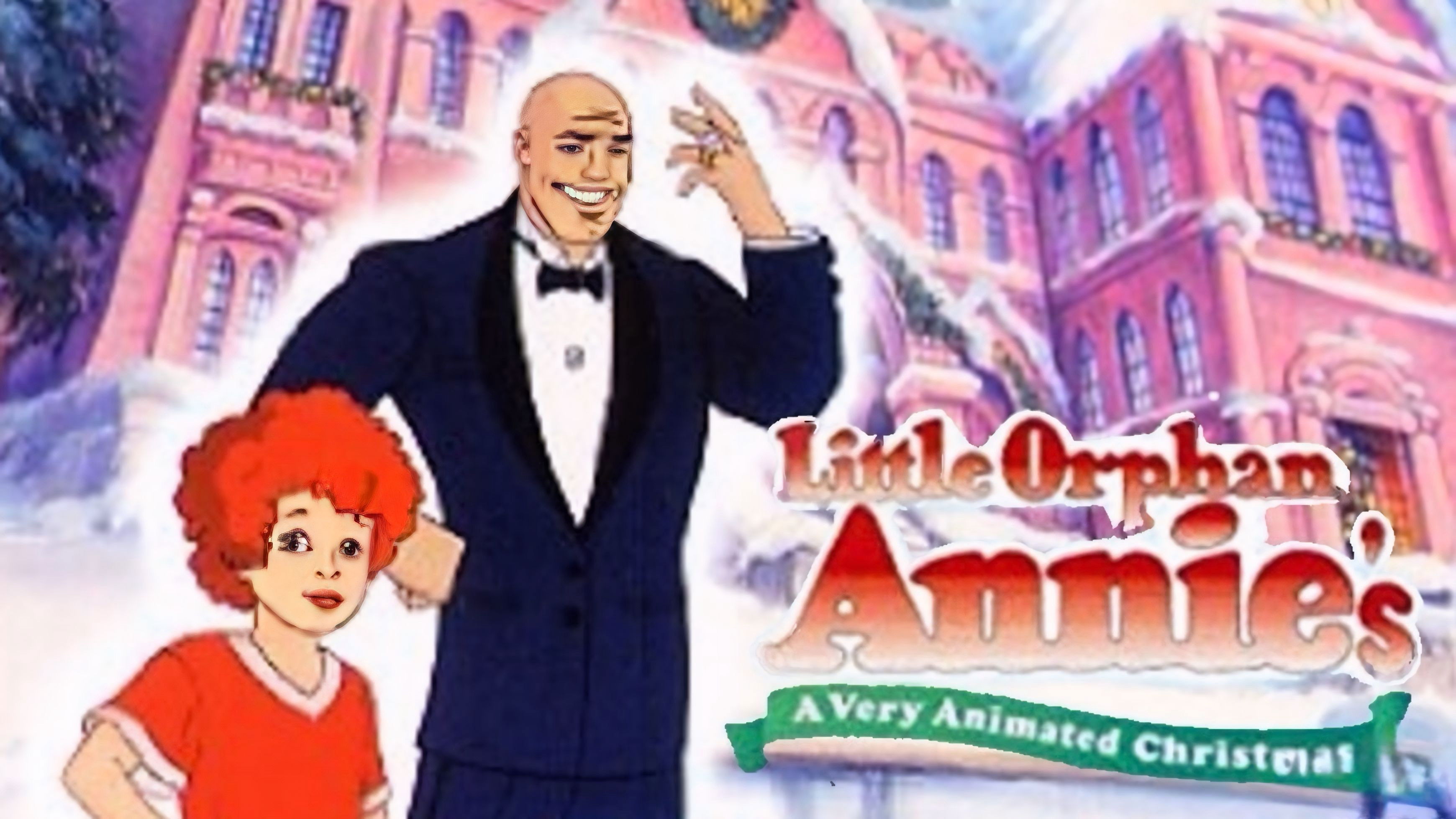Backdrop for Little Orphan Annie's A Very Animated Christmas