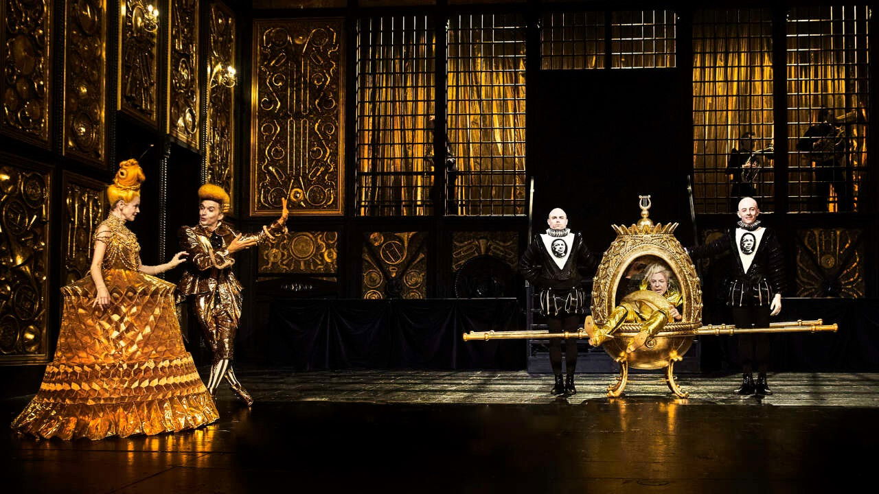 Backdrop for Le Bourgeois gentilhomme