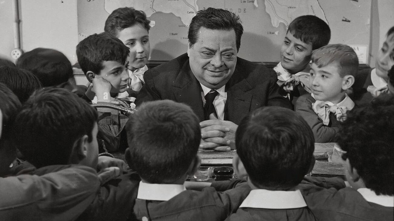 Backdrop for The Teacher and the Miracle