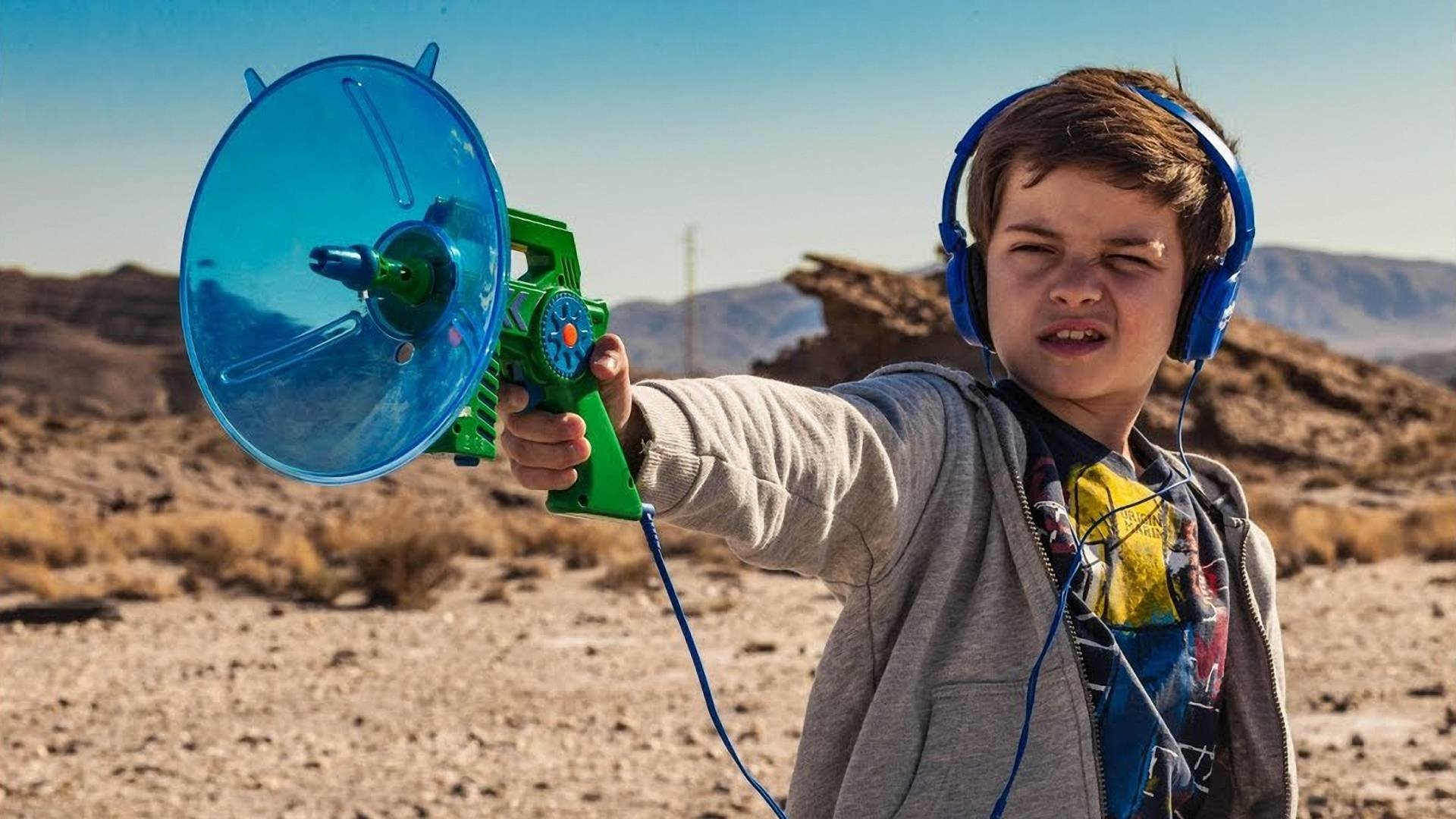 Backdrop for Little Tito and the Aliens