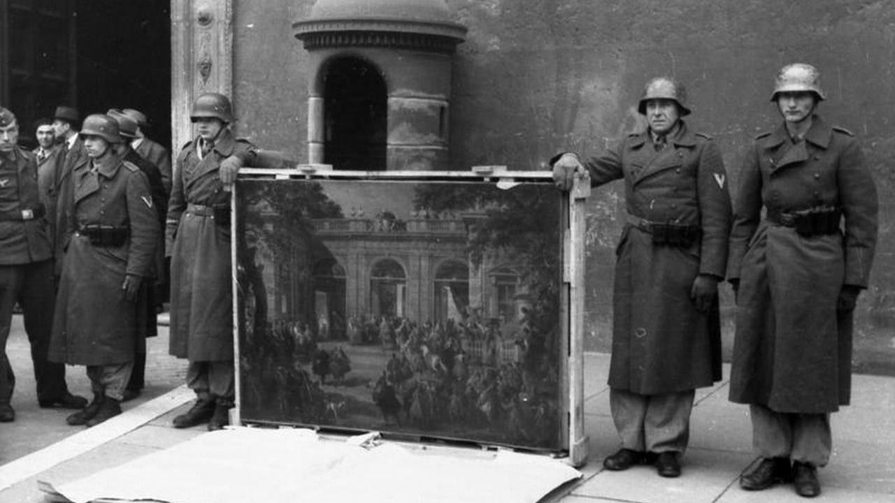 Backdrop for Les oeuvres volées par Hitler ou l'incroyable sauvetage