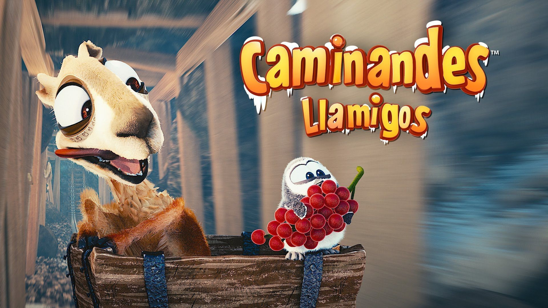 Backdrop for Caminandes: Llamigos