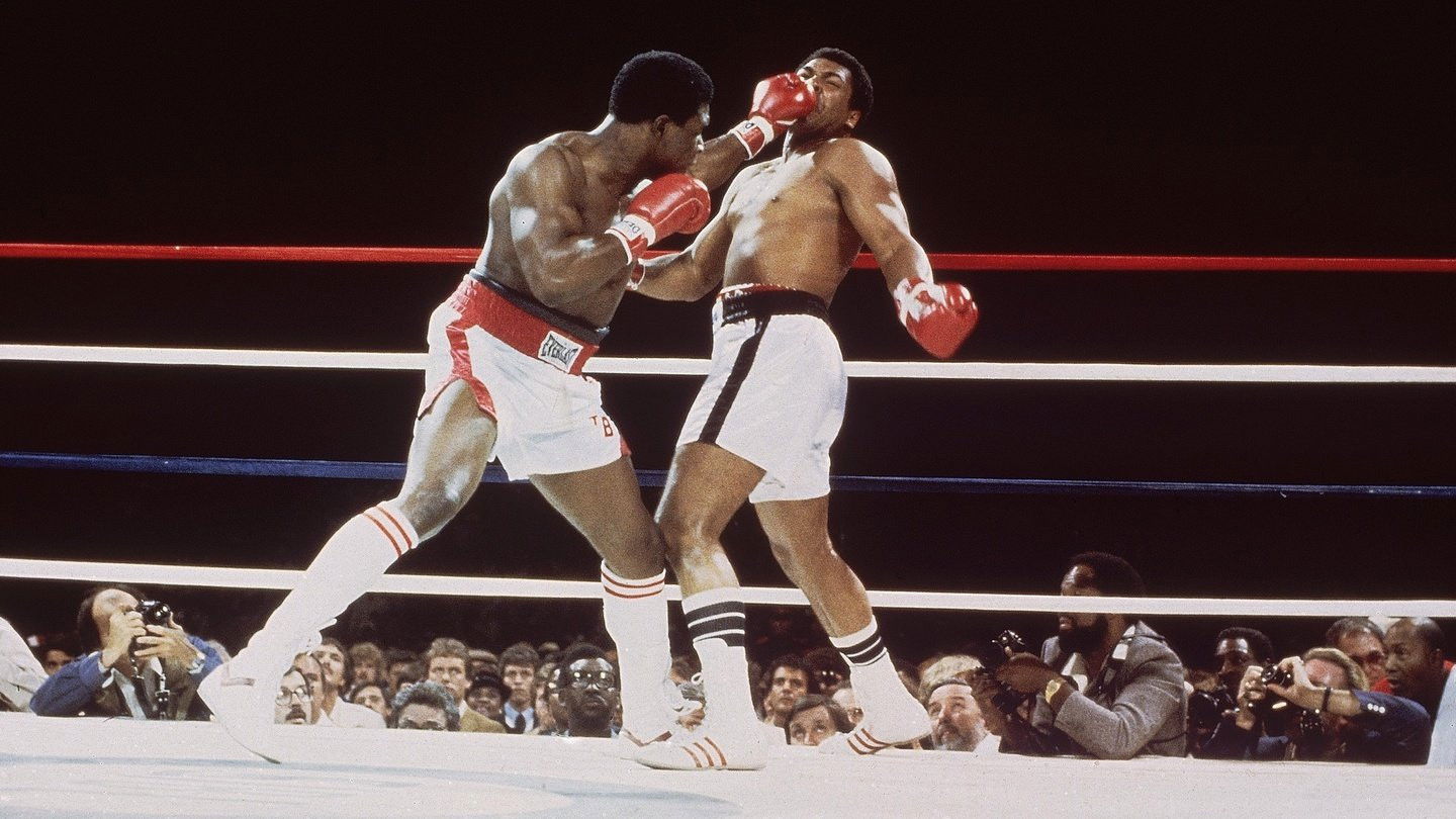 Backdrop for Muhammad Ali vs. Trevor Berbick