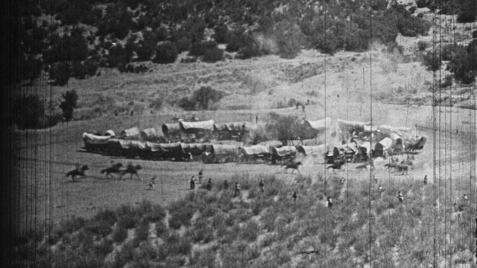 Backdrop for Pioneer Trails