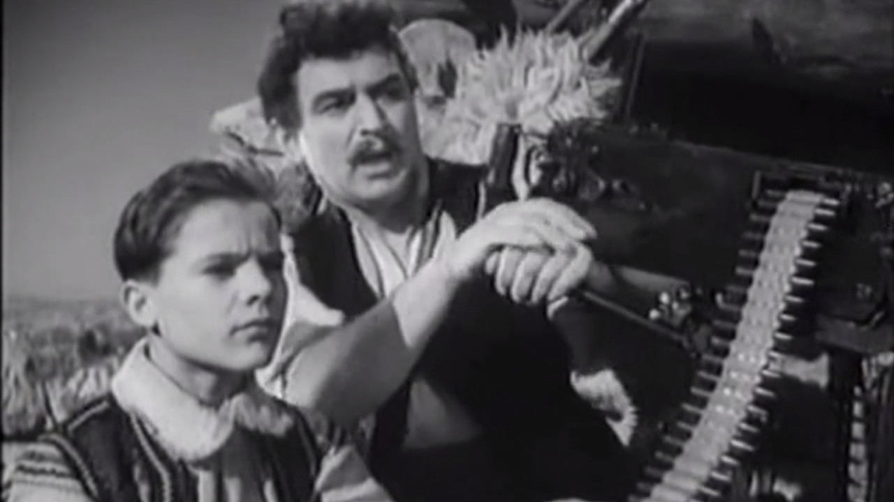 Backdrop for In the Mountains of Yugoslavia