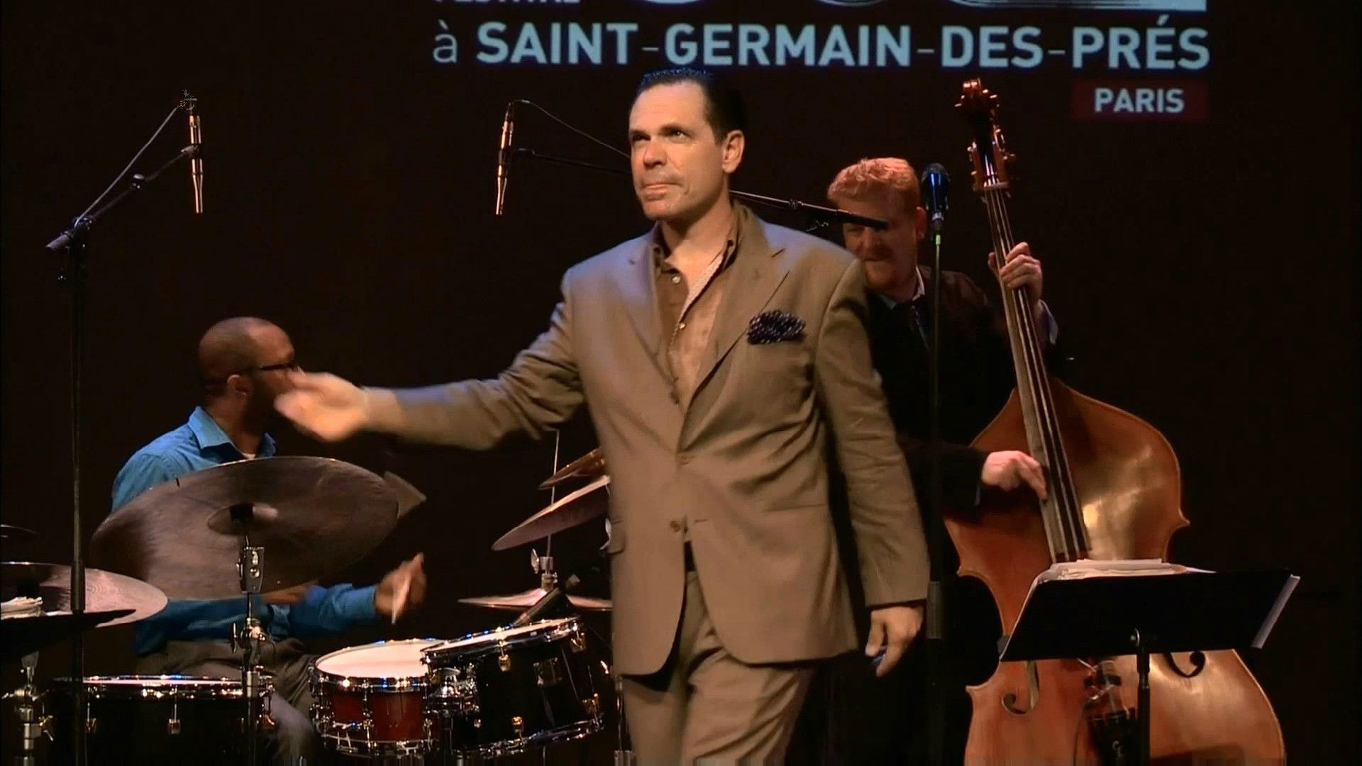 Backdrop for Kurt Elling - Festival Jazz a Saint-Germain-des-Pres, Paris