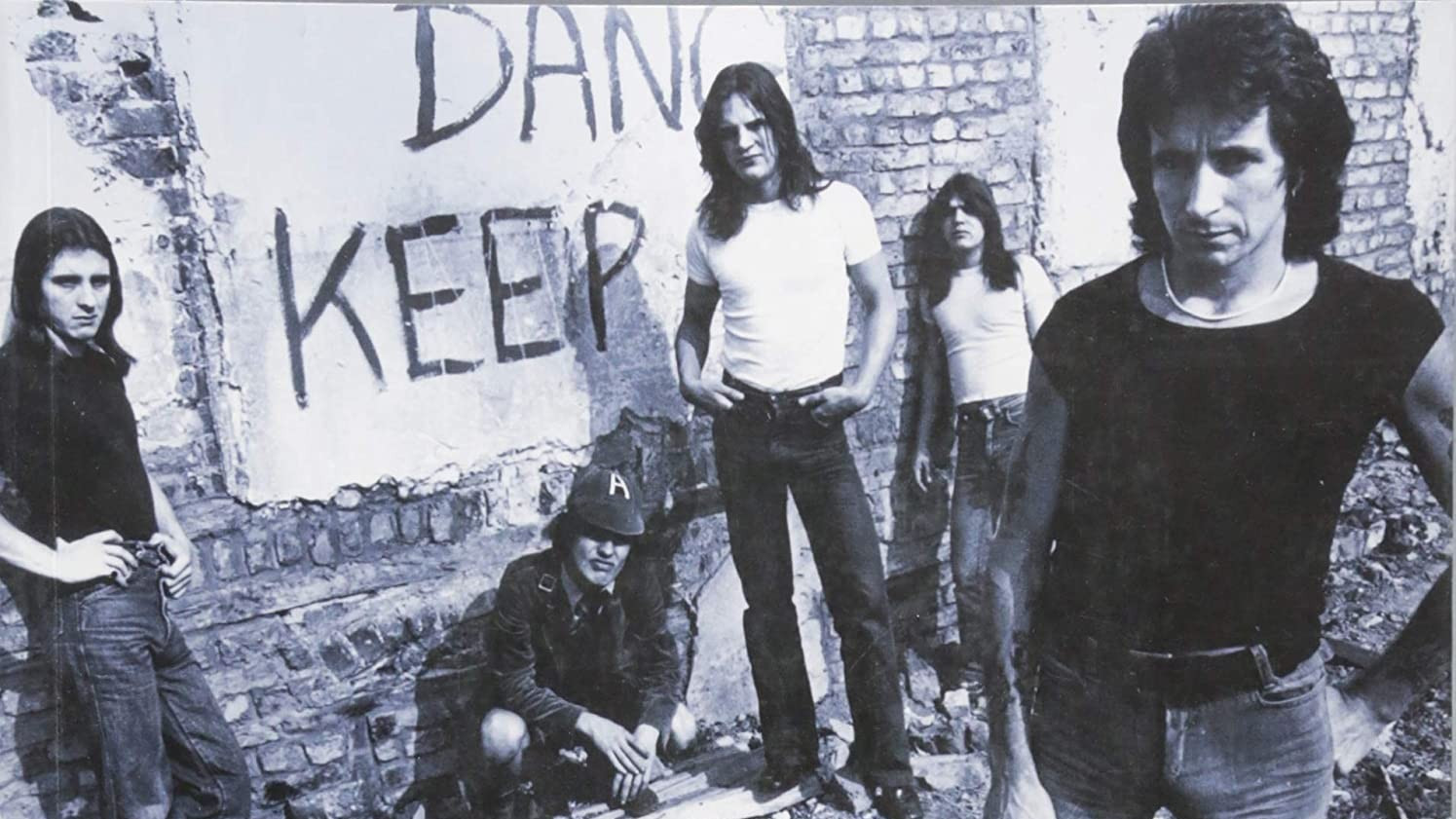 Backdrop for AC/DC: High Voltage 1973-1980