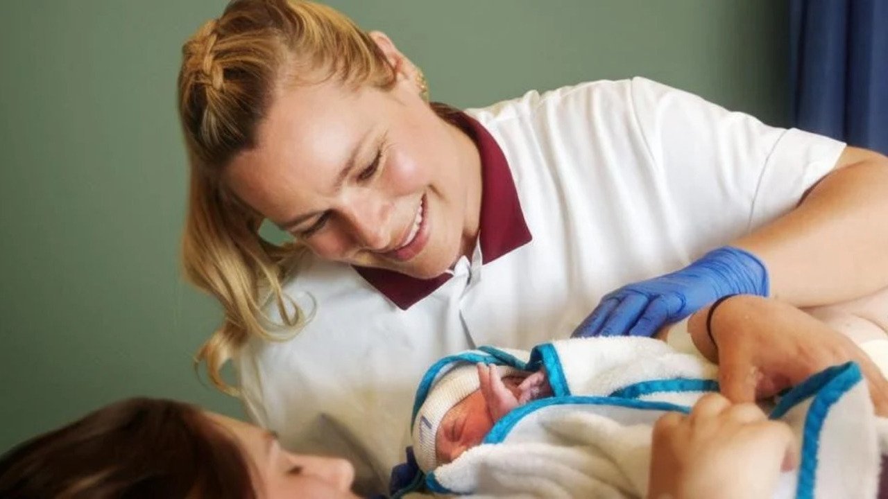 Backdrop for Een Echte Job: Vroedvrouw An