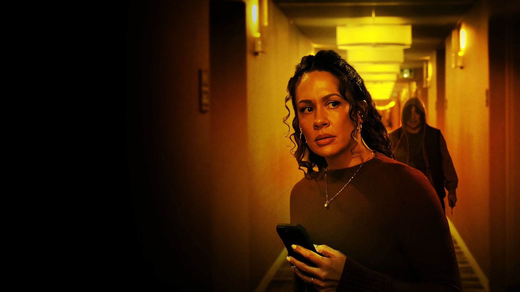 Backdrop for Murder at the Hotel