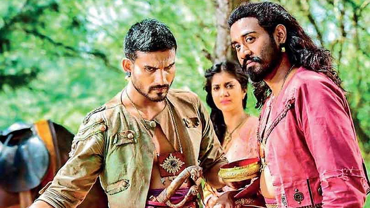 Backdrop for Sack of Vijayabahu