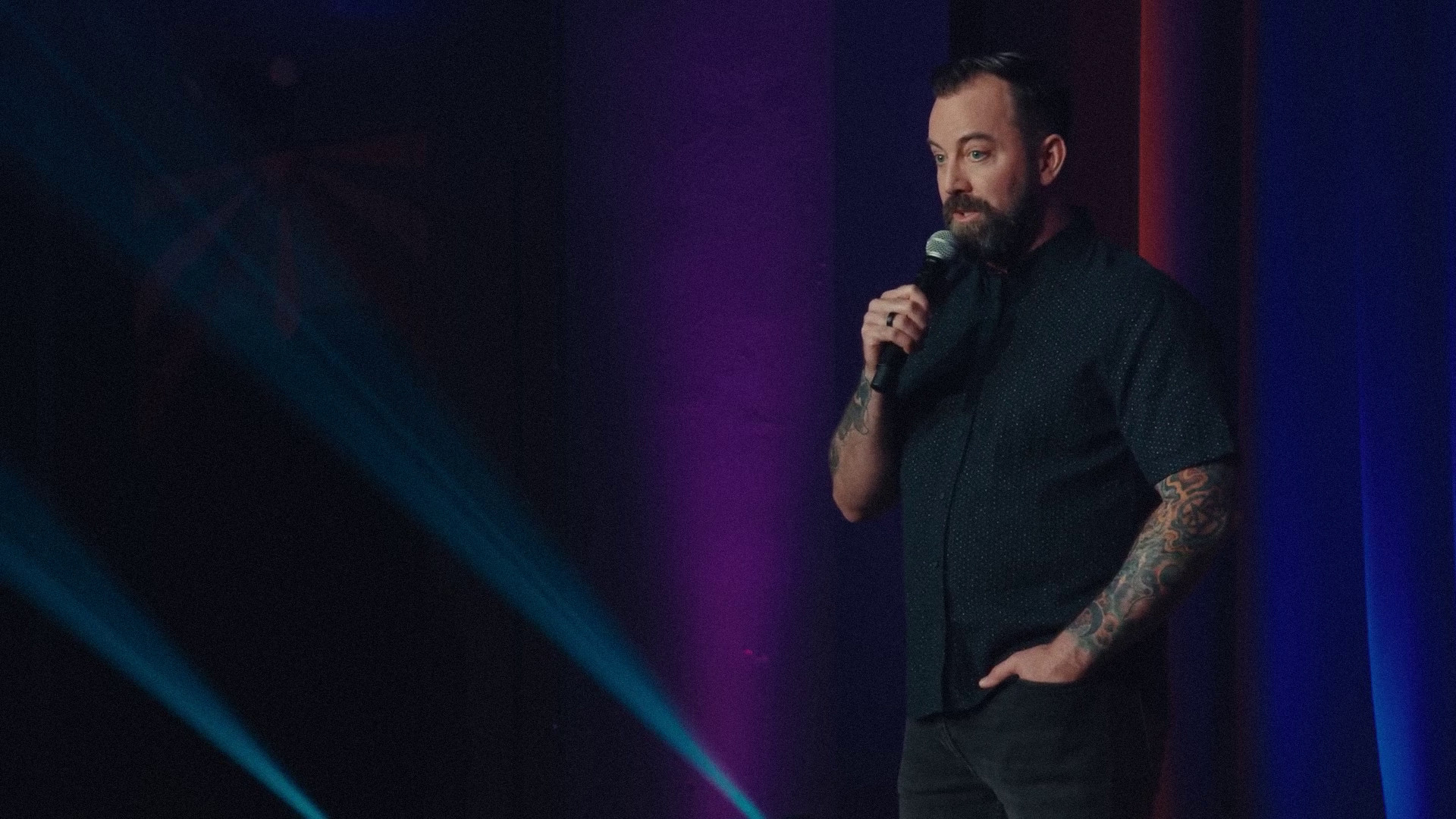 Backdrop for Dan Cummins: Trying To Get Better