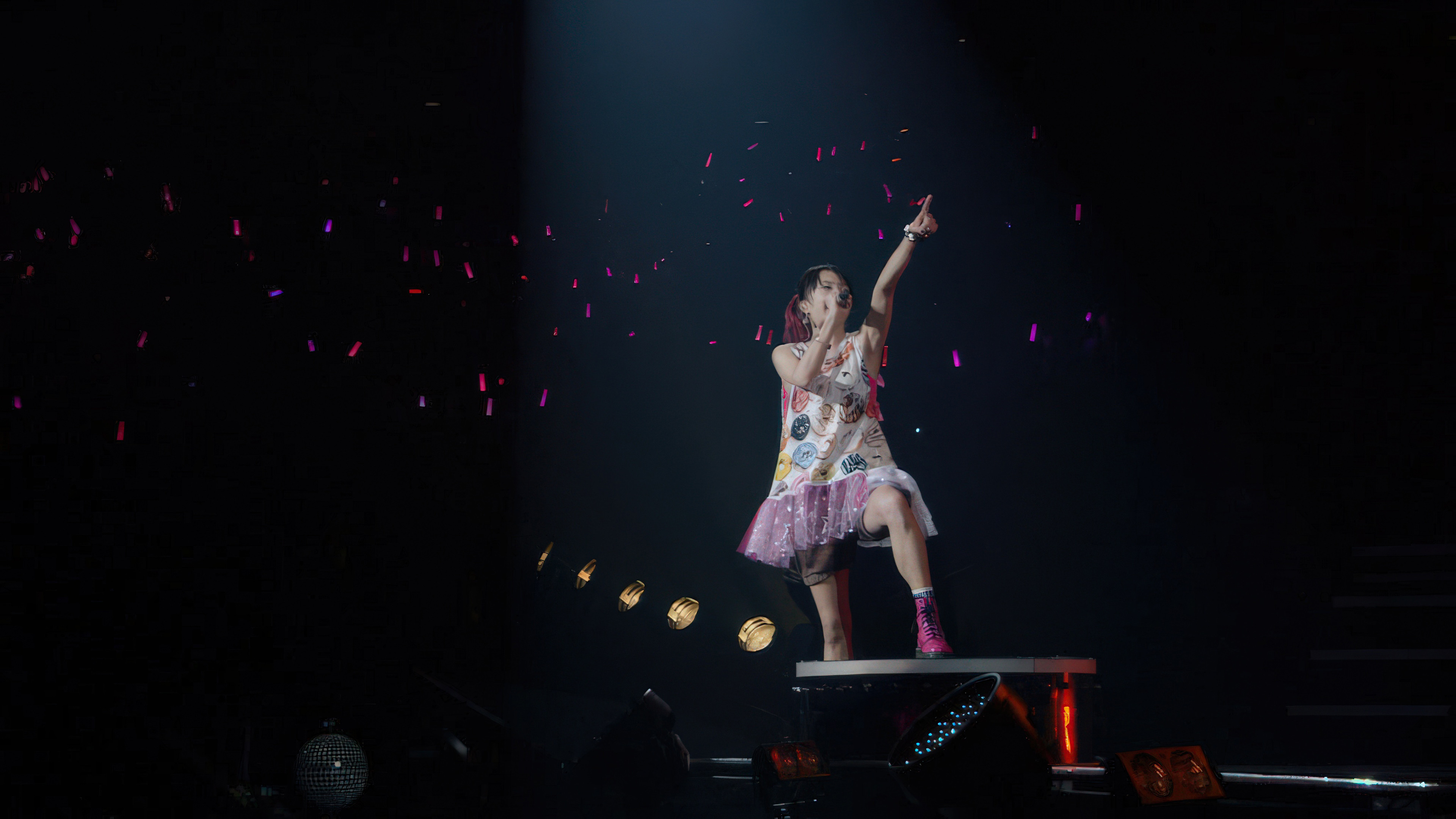 Backdrop for LiSA - LiVE is Smile Always ~PiNK & BLACK~ in Nippon Budokan "Ichigo Doughnut"