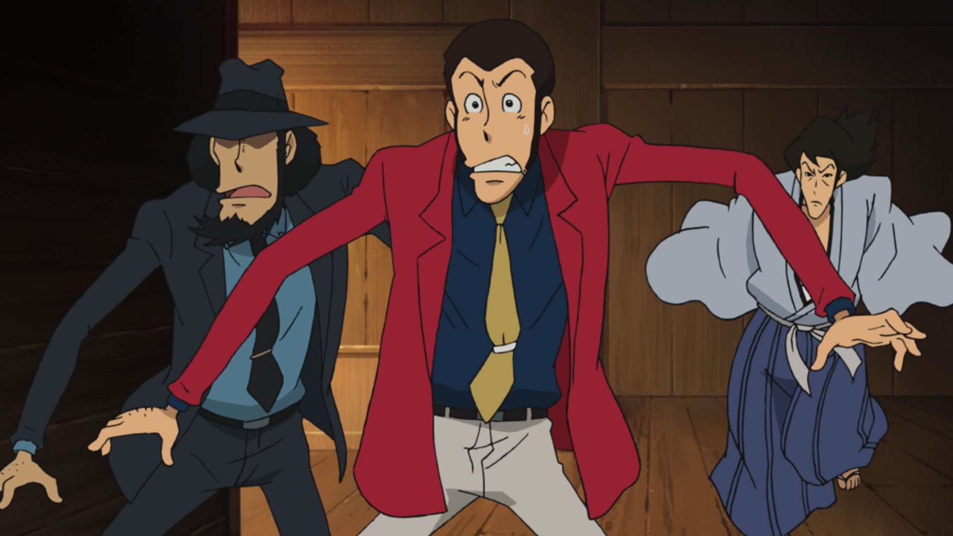 Backdrop for Lupin the 3rd: The Elusiveness of the Fog