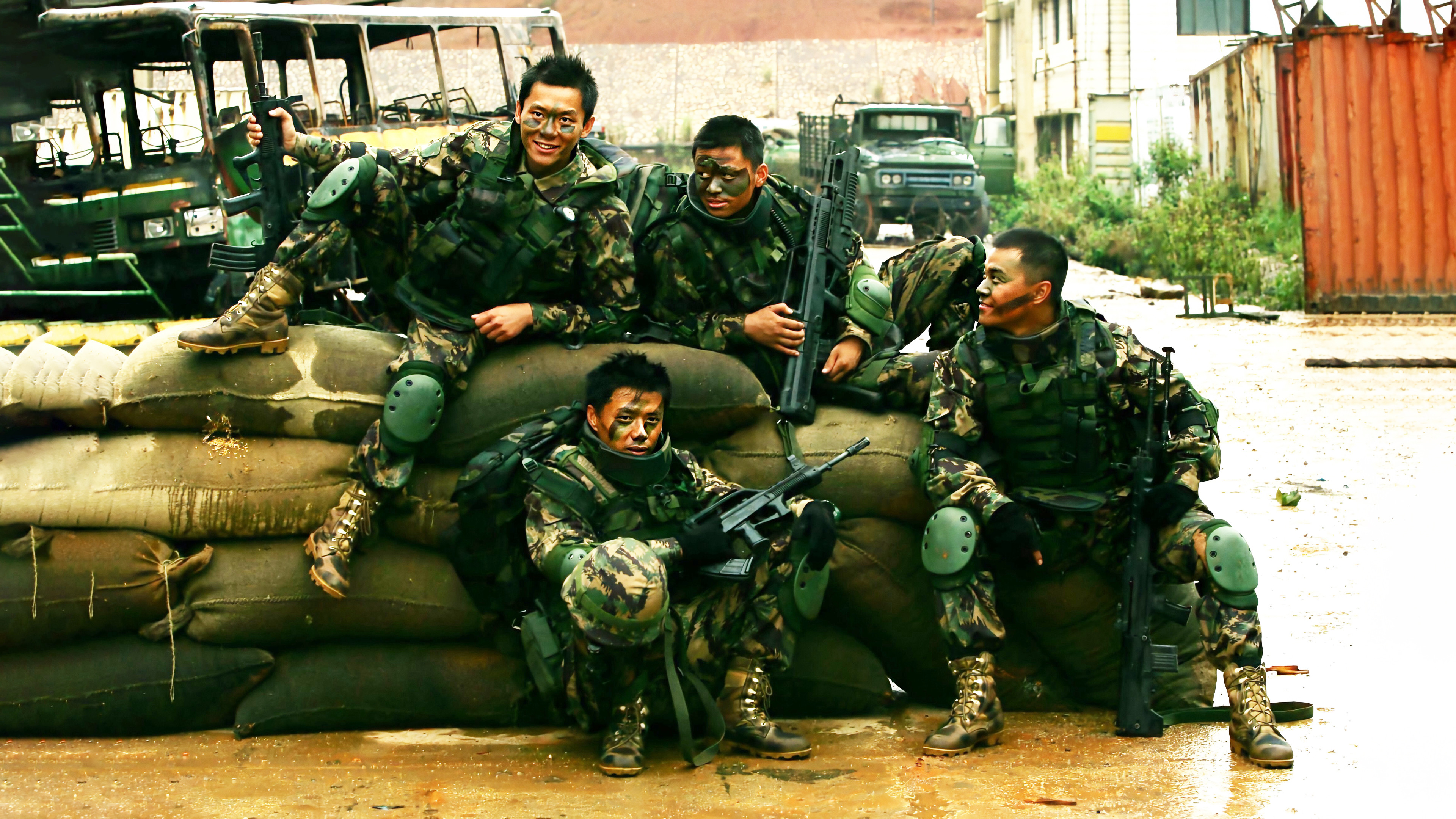 Backdrop for Soldiers Sortie