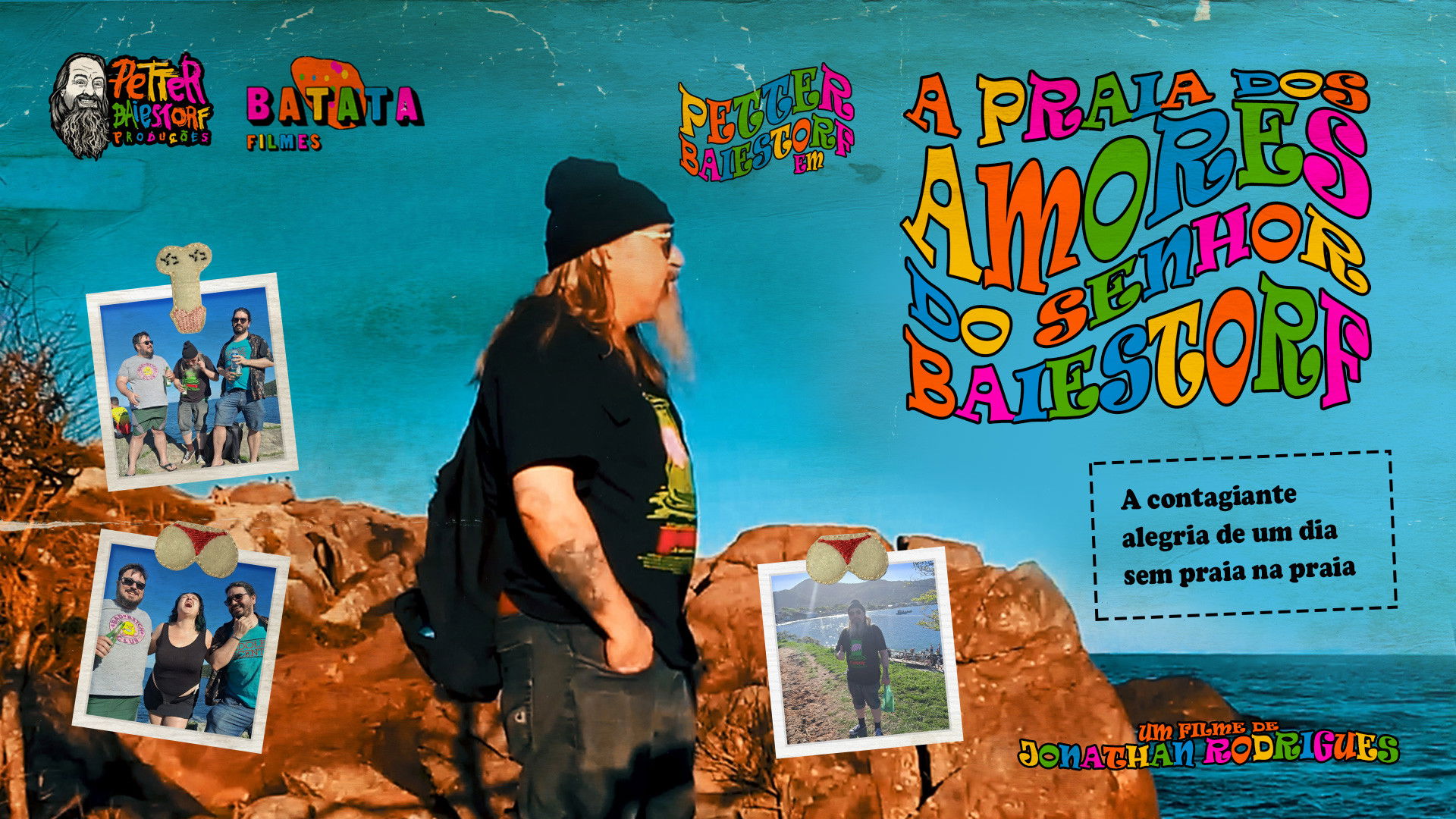 Backdrop for Mr. Baiestorf's Beach Party