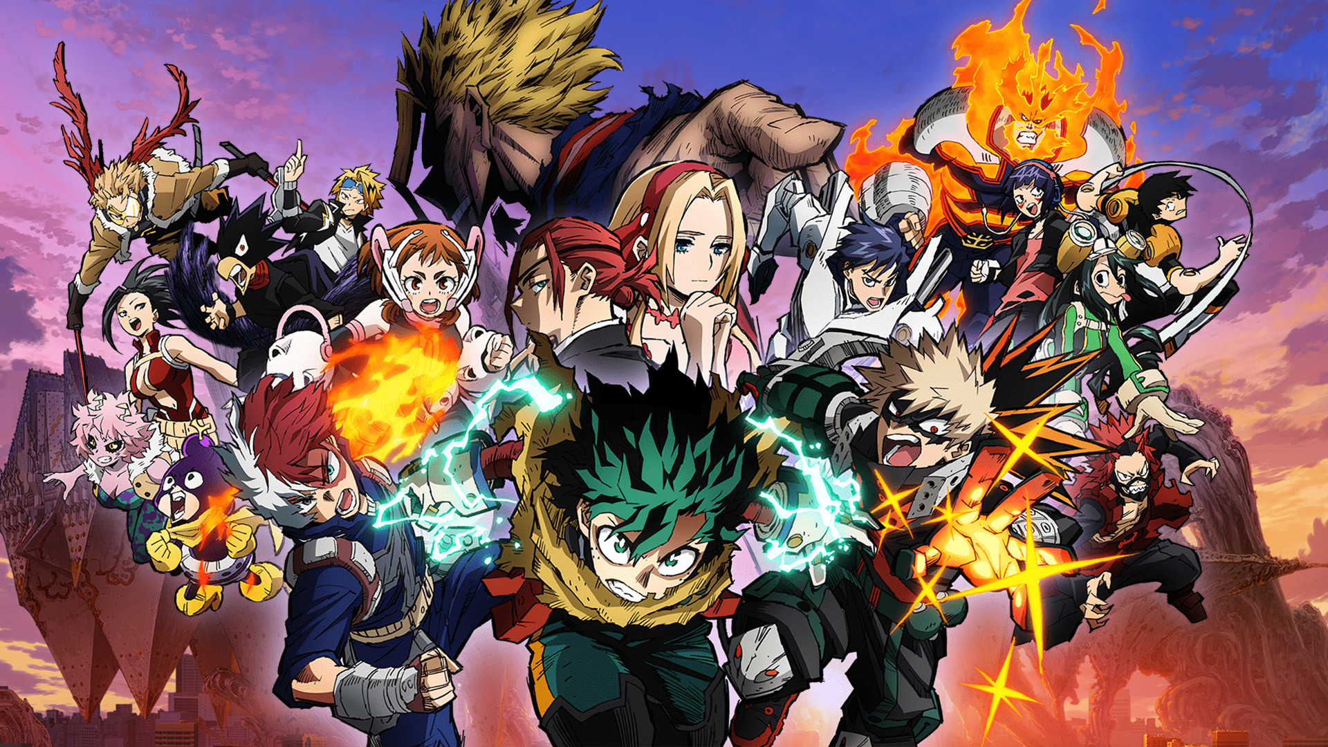 Backdrop for My Hero Academia: You're Next
