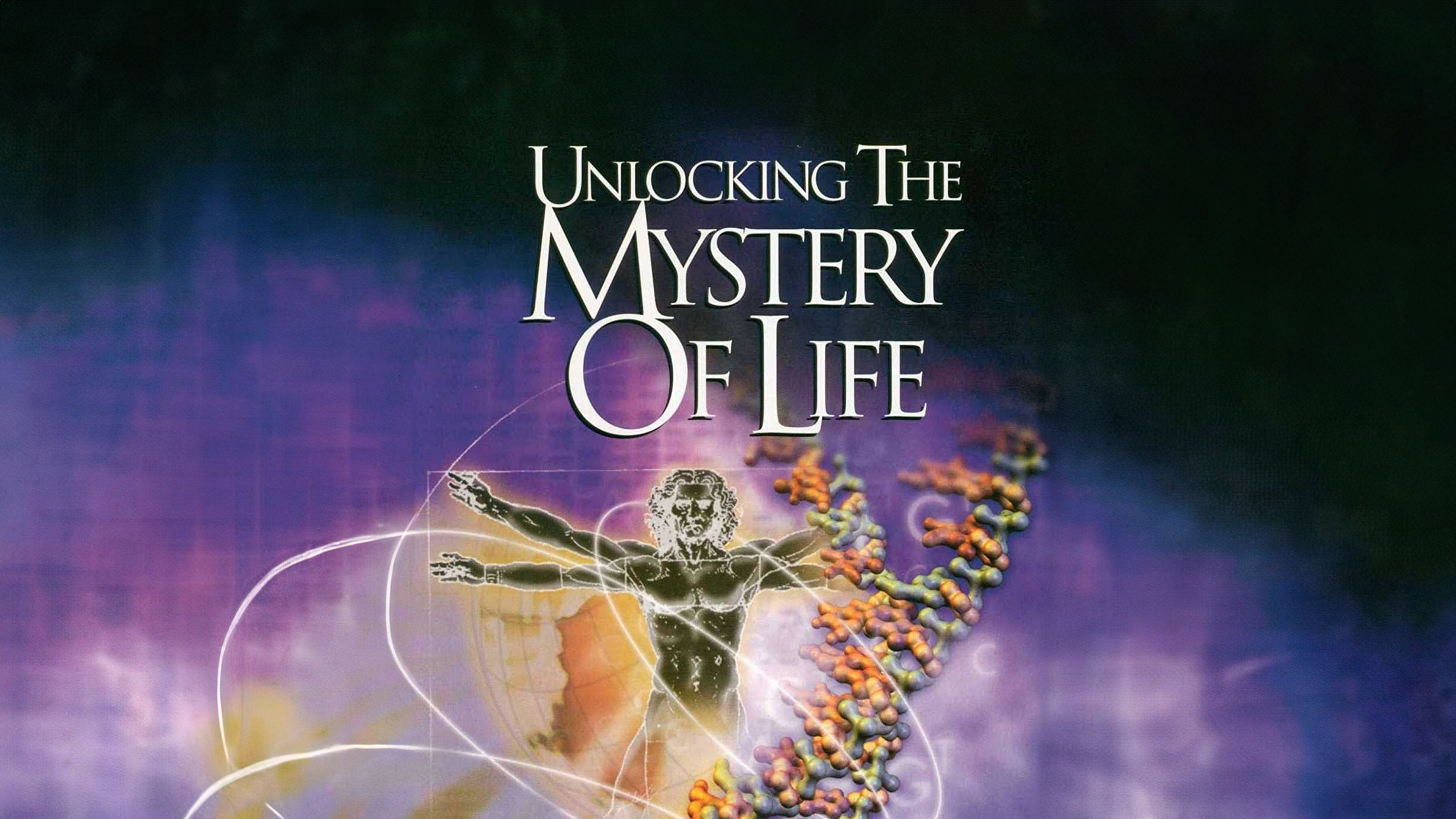 Backdrop for Unlocking the Mystery of Life