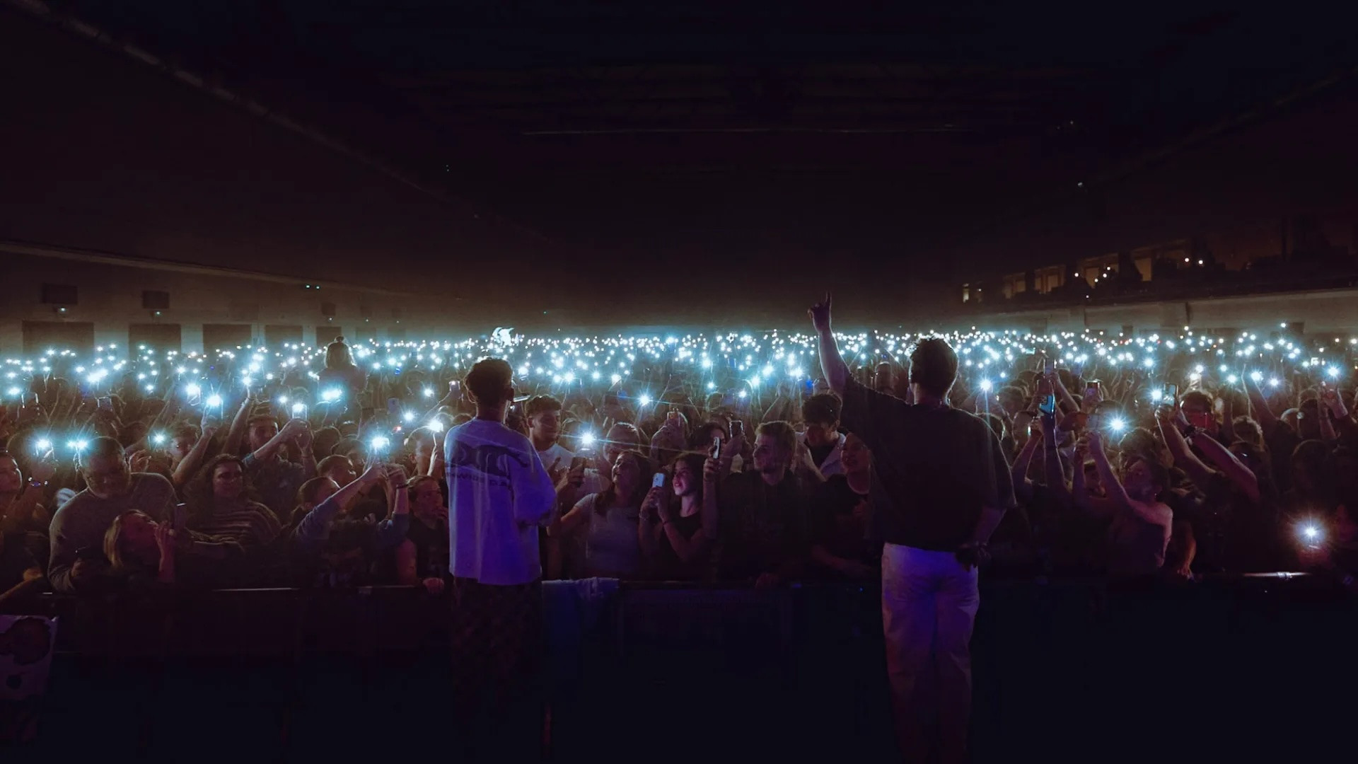 Backdrop for The Tyets. L'èpic final de gira