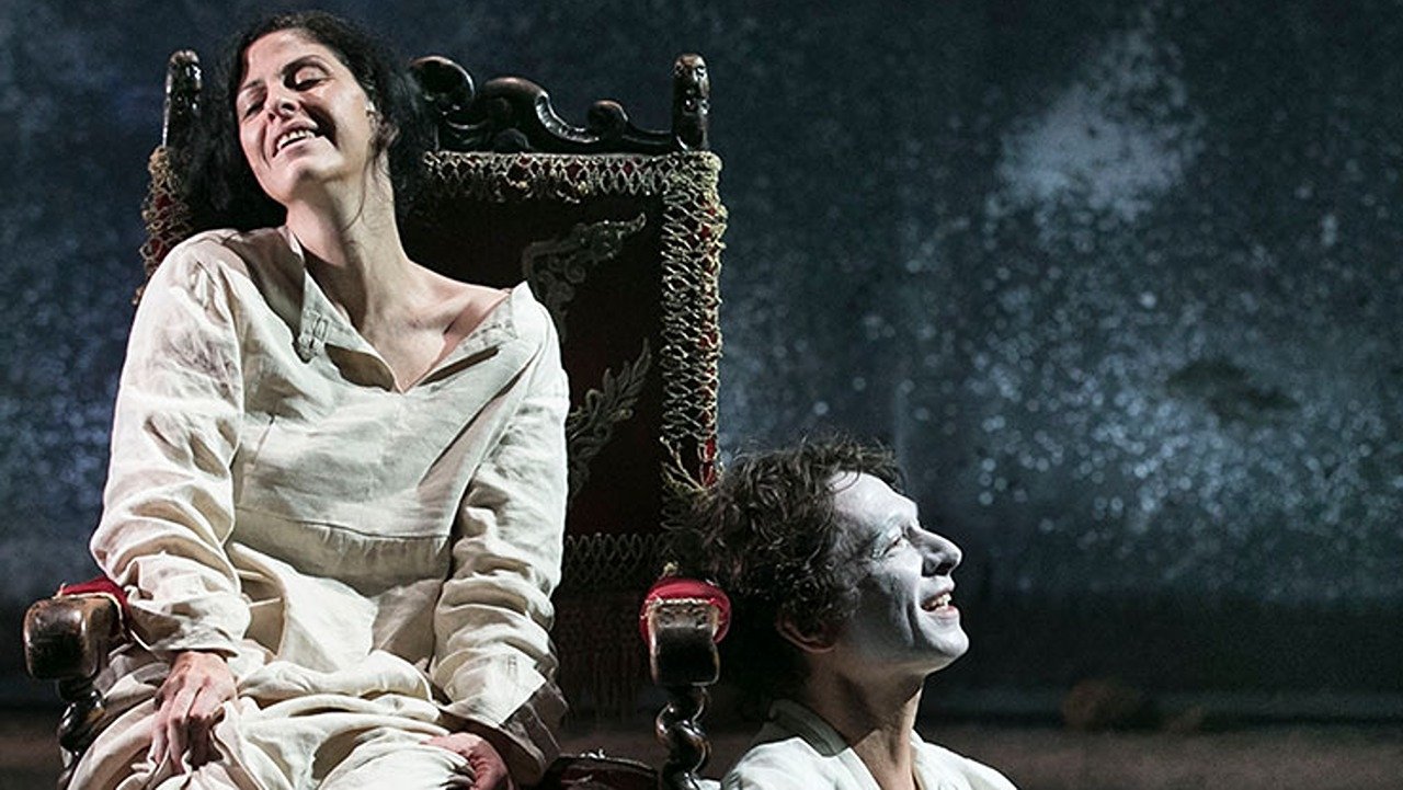 Backdrop for The Dybbuk