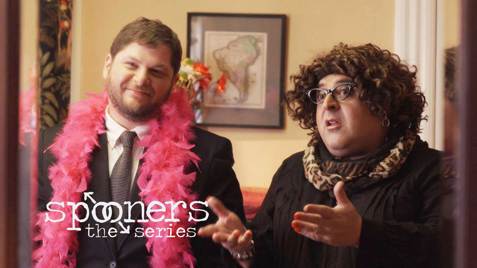 Backdrop for Spooners: The Series