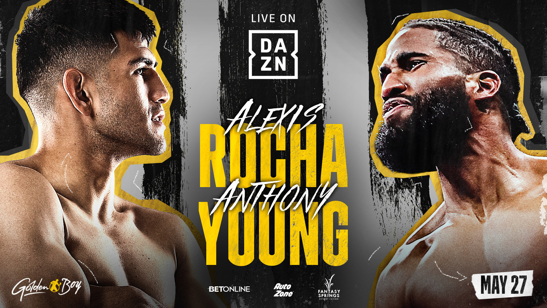Backdrop for Alexis Rocha vs. Anthony Young