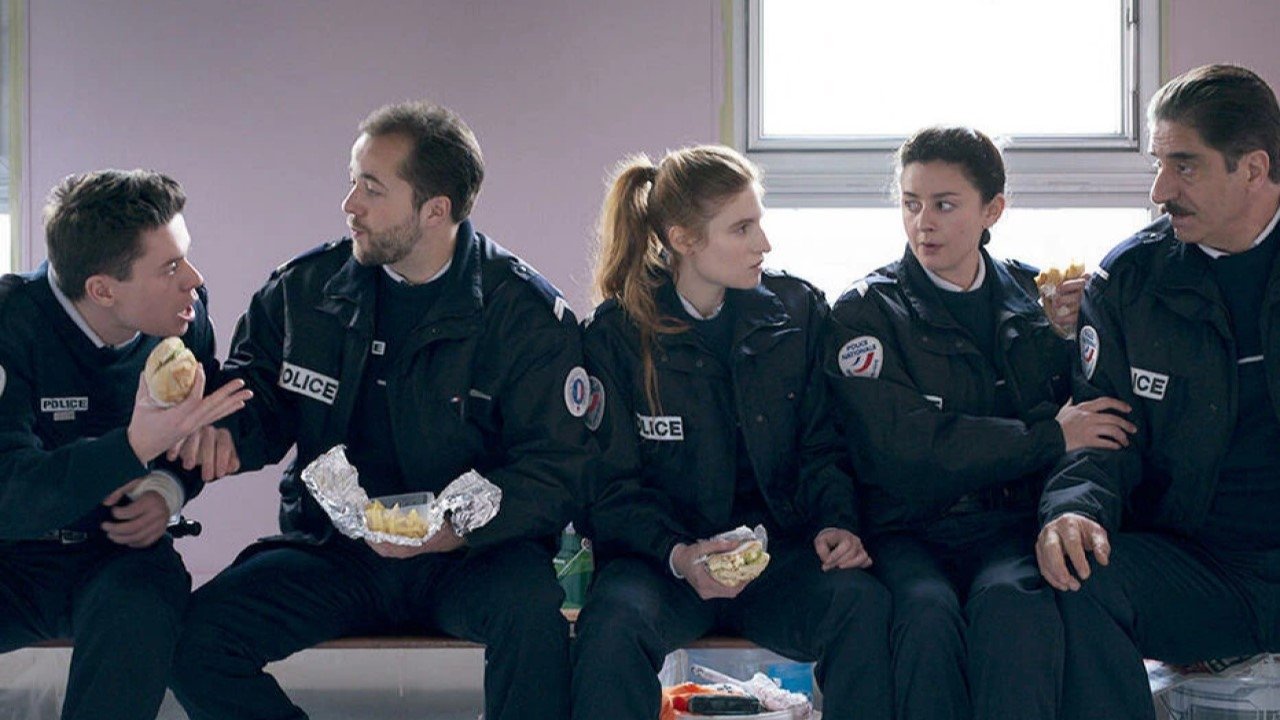 Backdrop for Cop Goes Missing