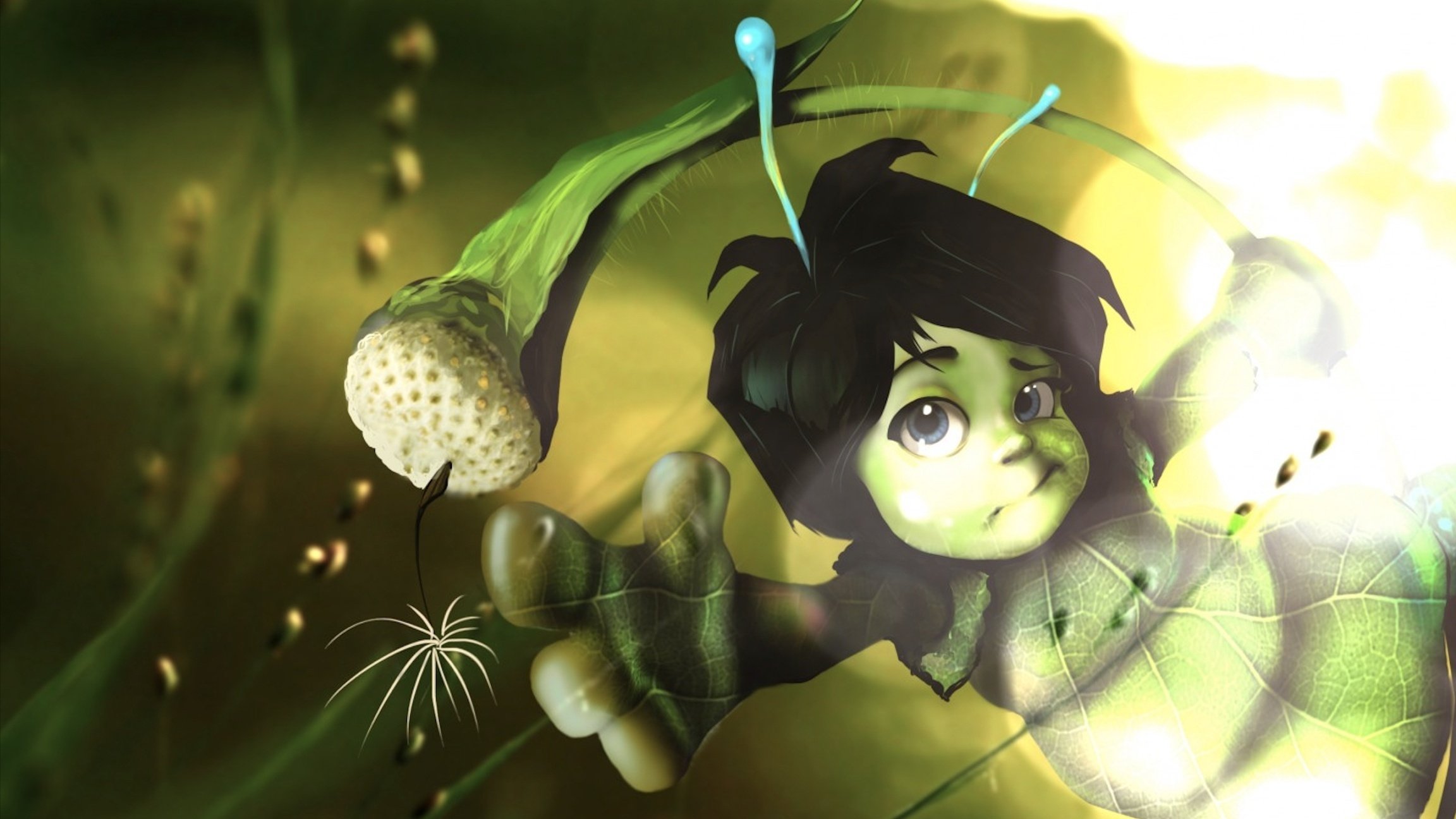 Backdrop for Nick and the Jade Tree