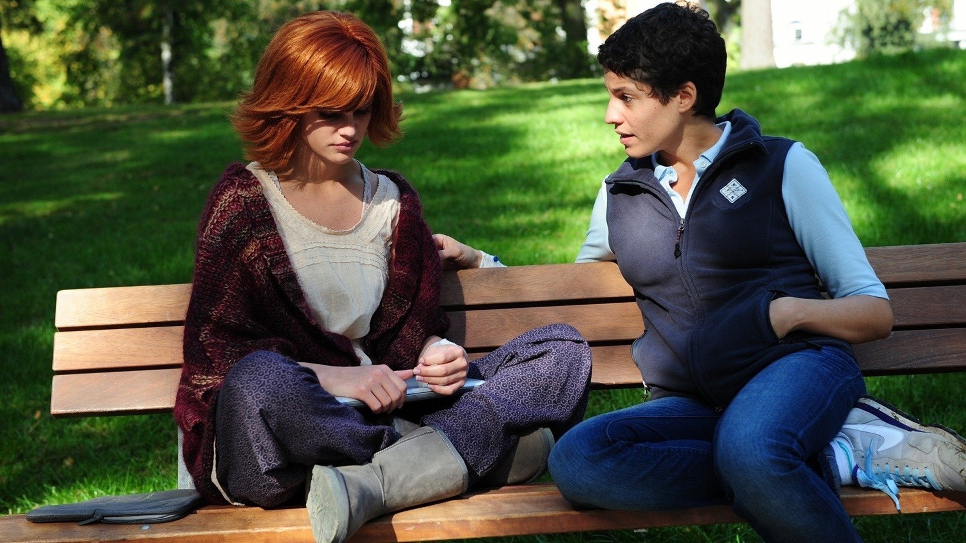 Backdrop for The Girl with Nine Wigs