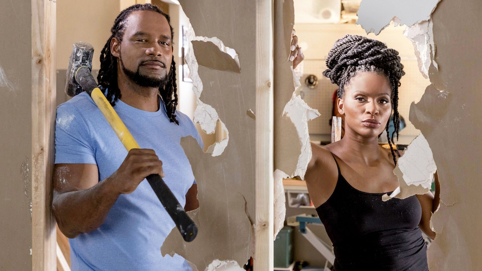 Backdrop for Flip or Flop Fort Worth