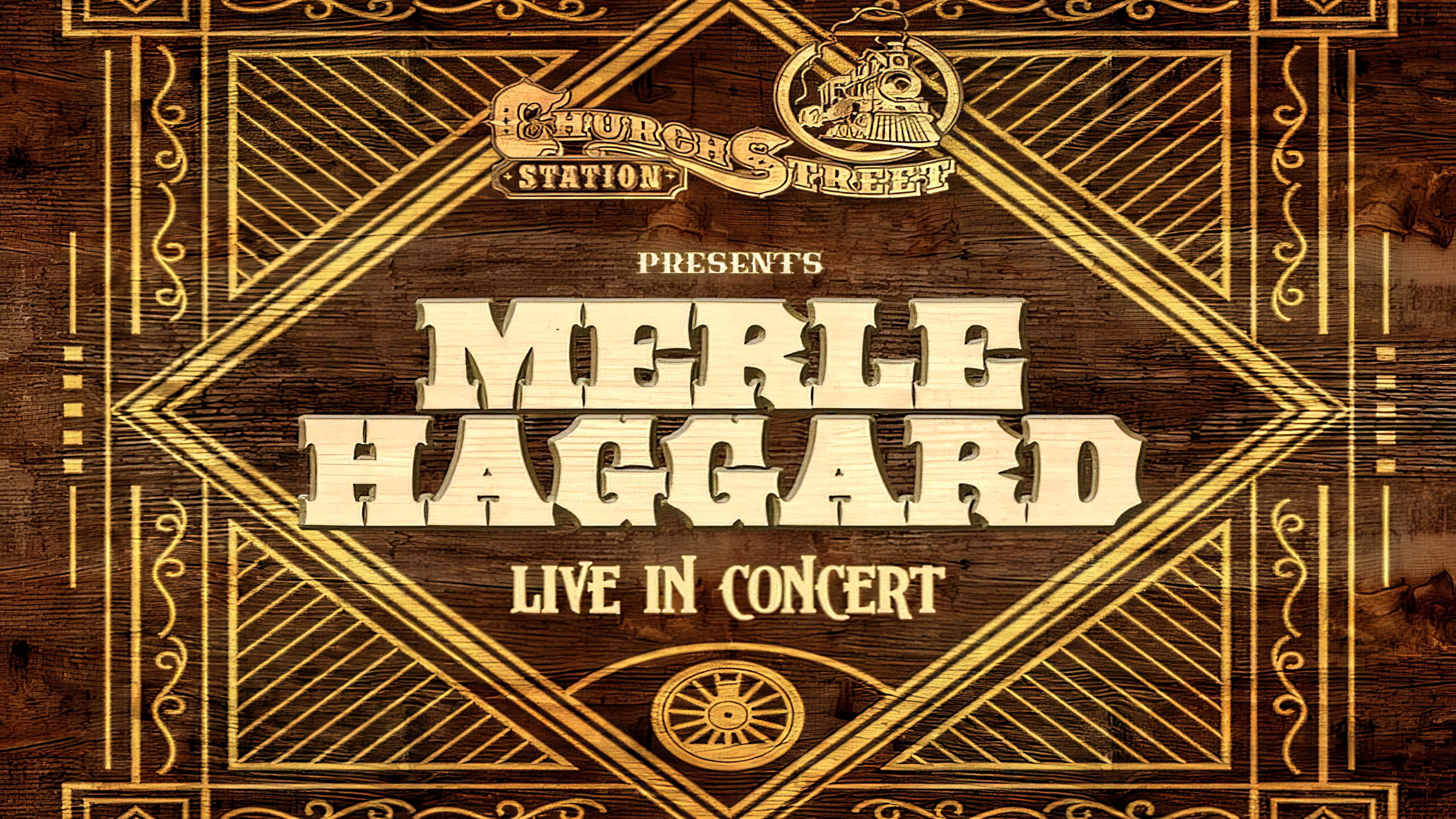 Backdrop for Merle Haggard:  Live at Church Street Station 1988