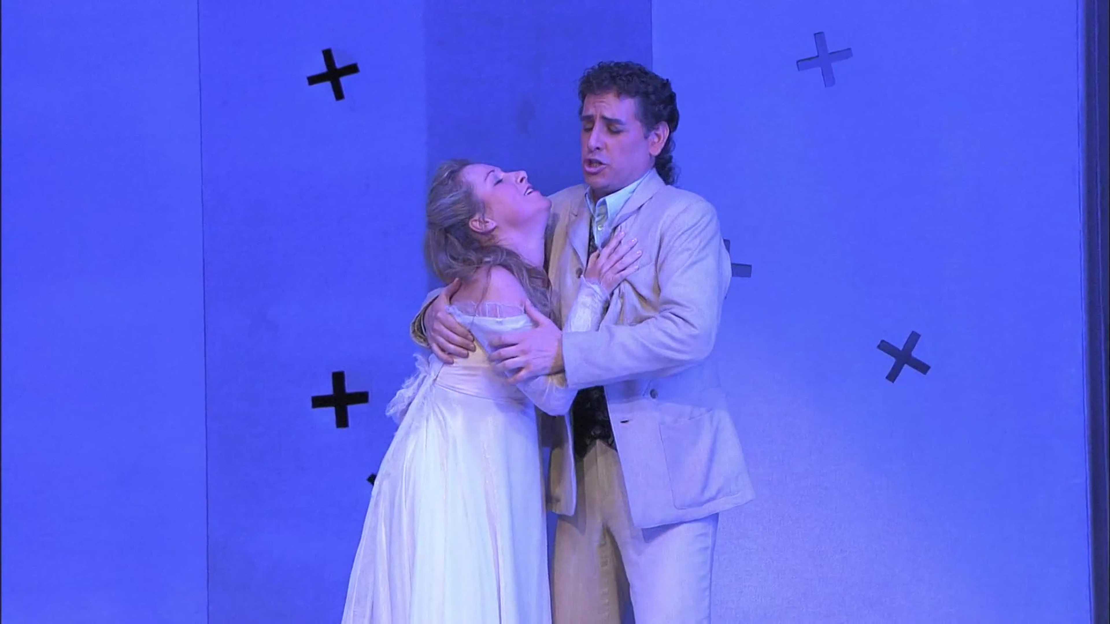 Backdrop for Rigoletto - Semperoper Dresden