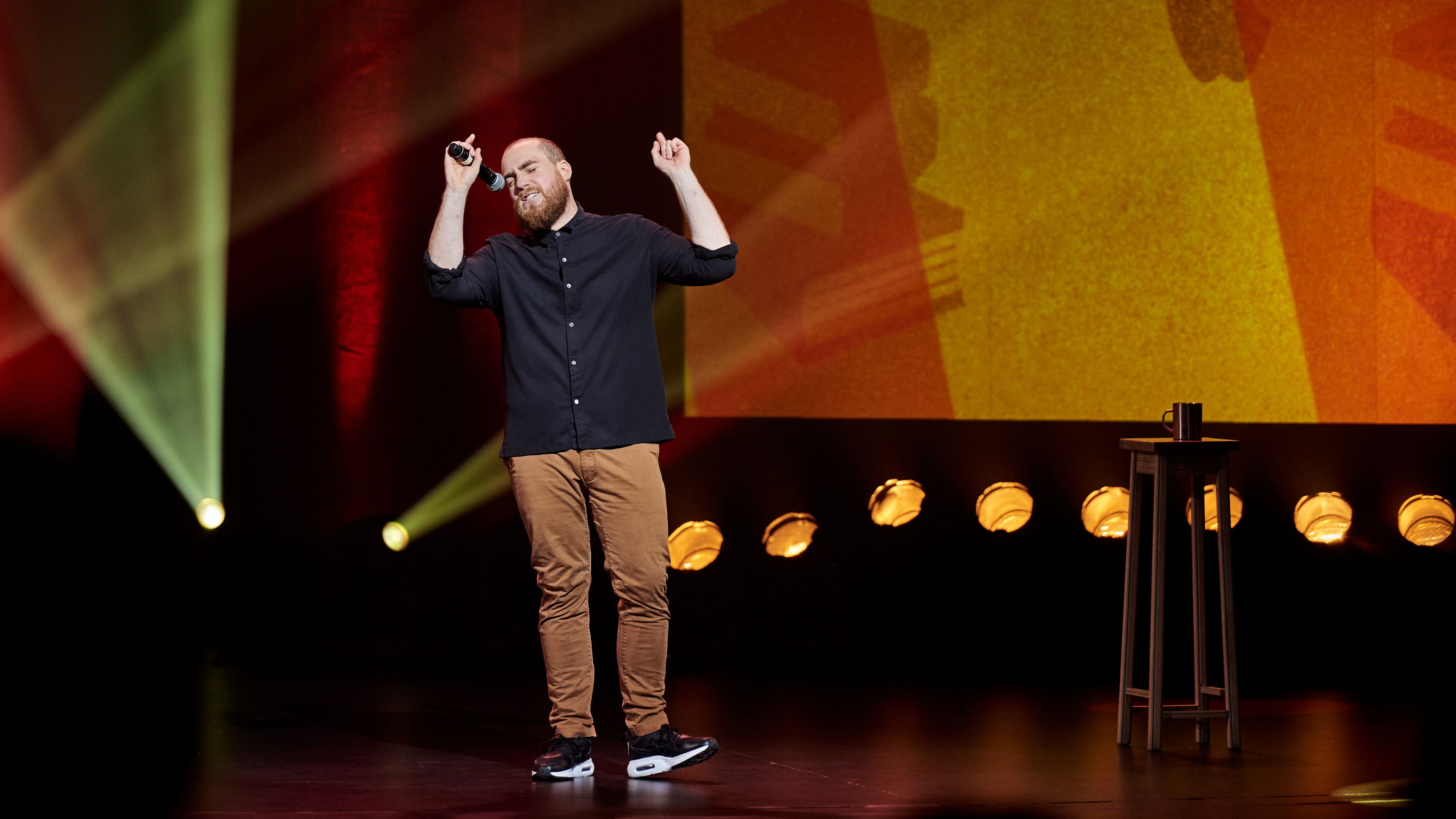 Backdrop for Monsieur Phil Roy